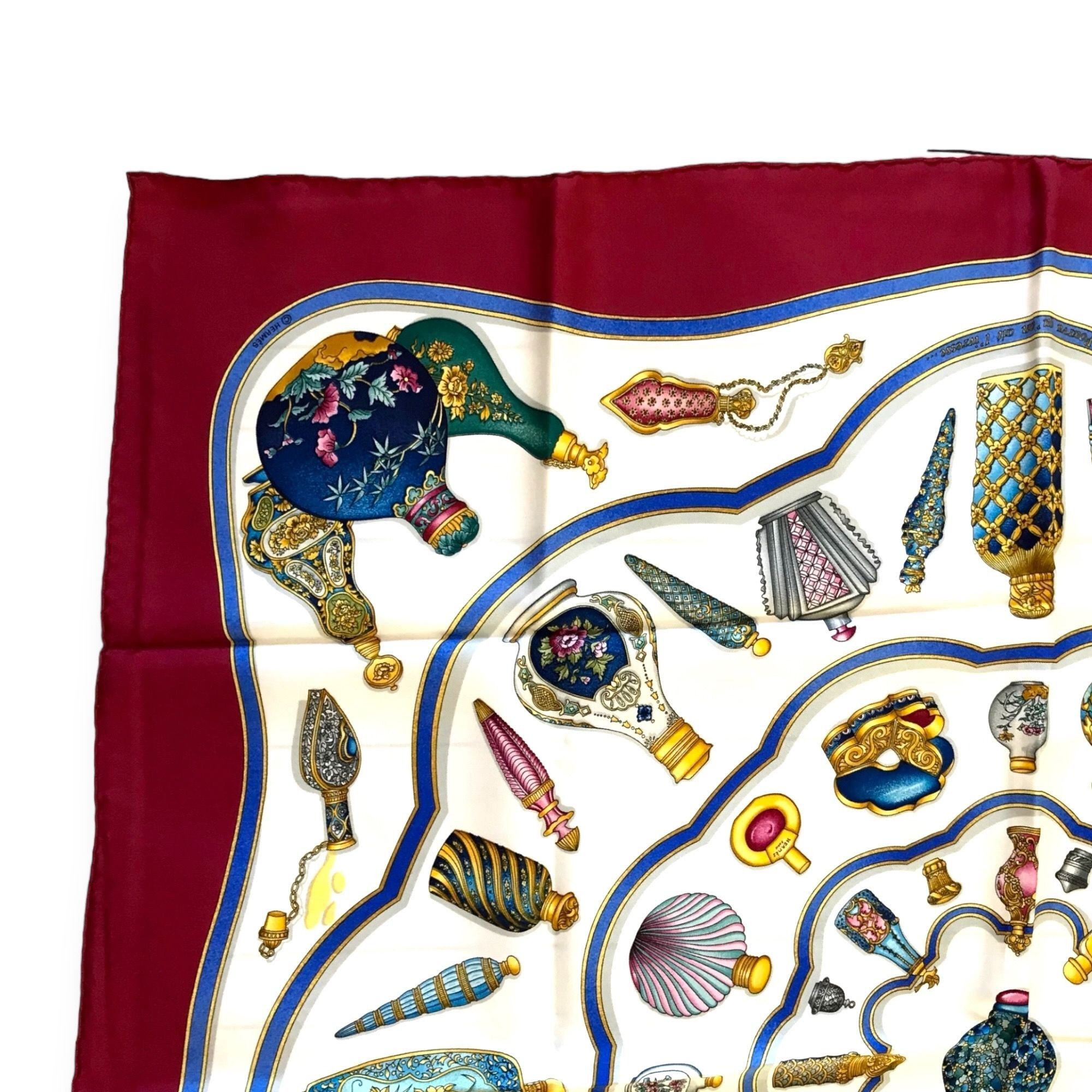 Hermes × Vintage Hermès Silk Scarf - "Qu'importe le Flacon..." by Catherine B Size ONE SIZE - 7 Thumbnail