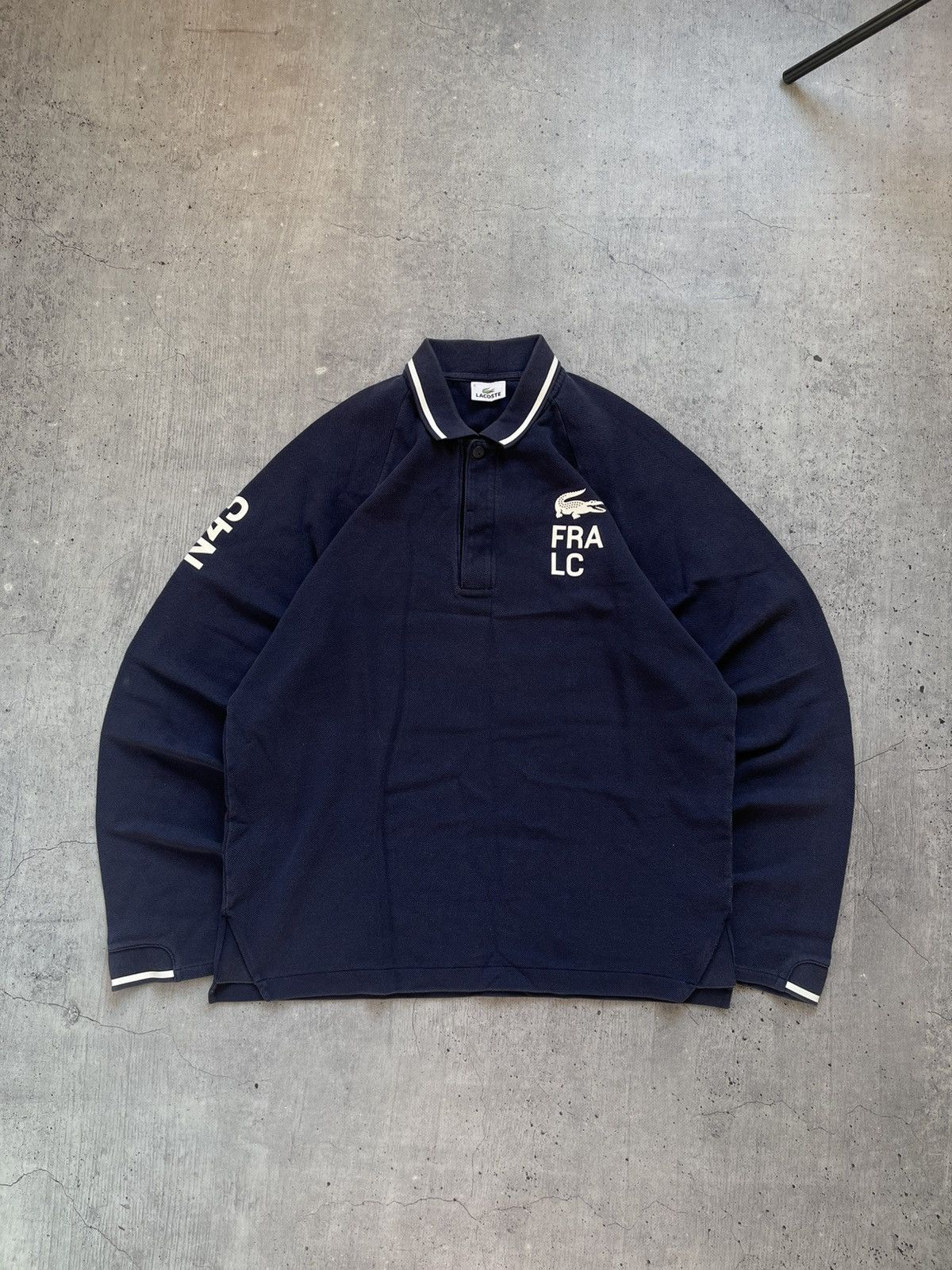 Lacoste Lacoste France 🇫🇷 Long Sleeve Size US L / EU 52-54 / 3 - 1 Thumbnail