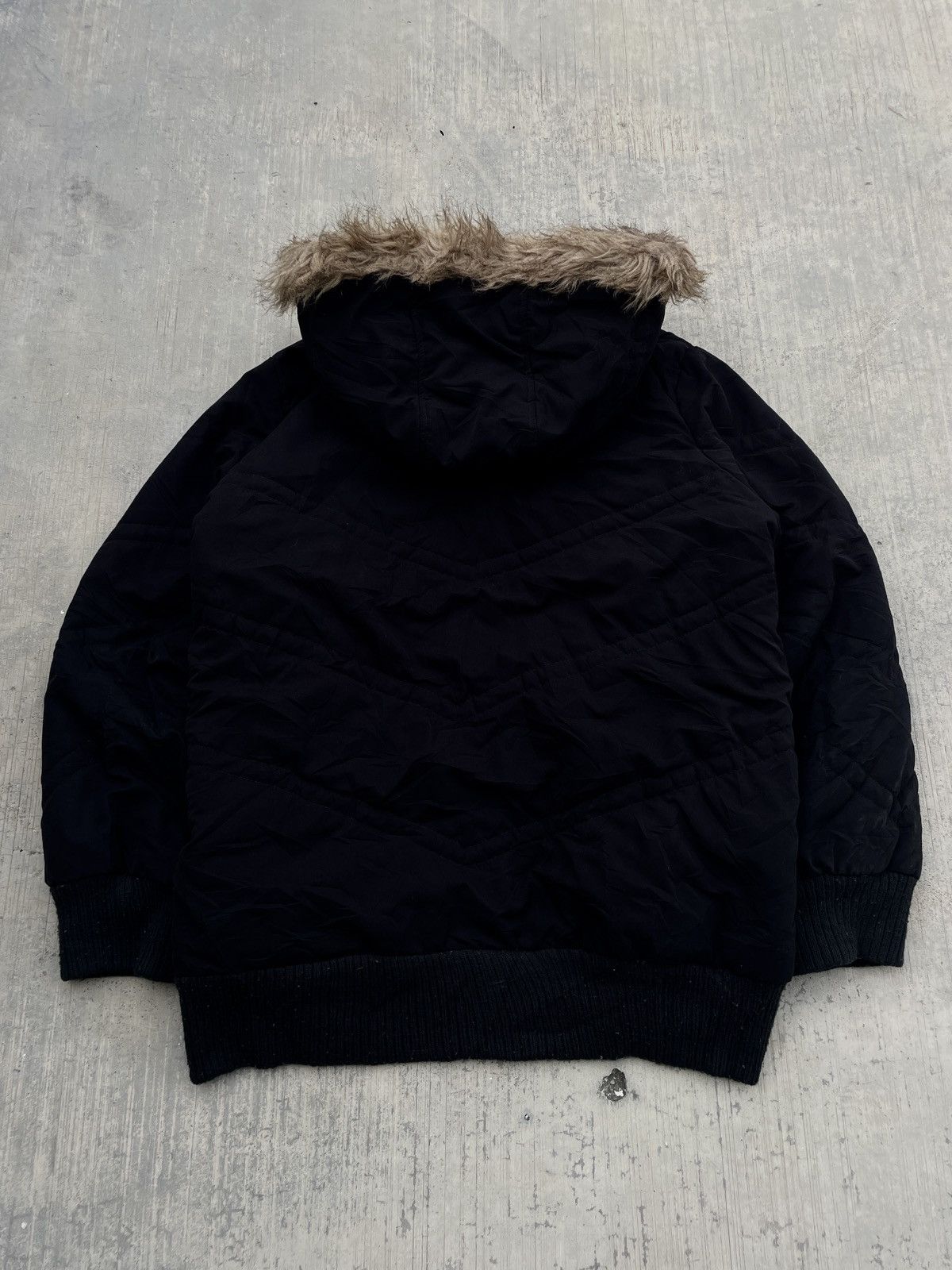 Japanese Brand 2000s JAPANESE BRAND SORRIDERE FAUX FUR BOMBER JACKET Size US XL / EU 56 / 4 - 2 Thumbnail