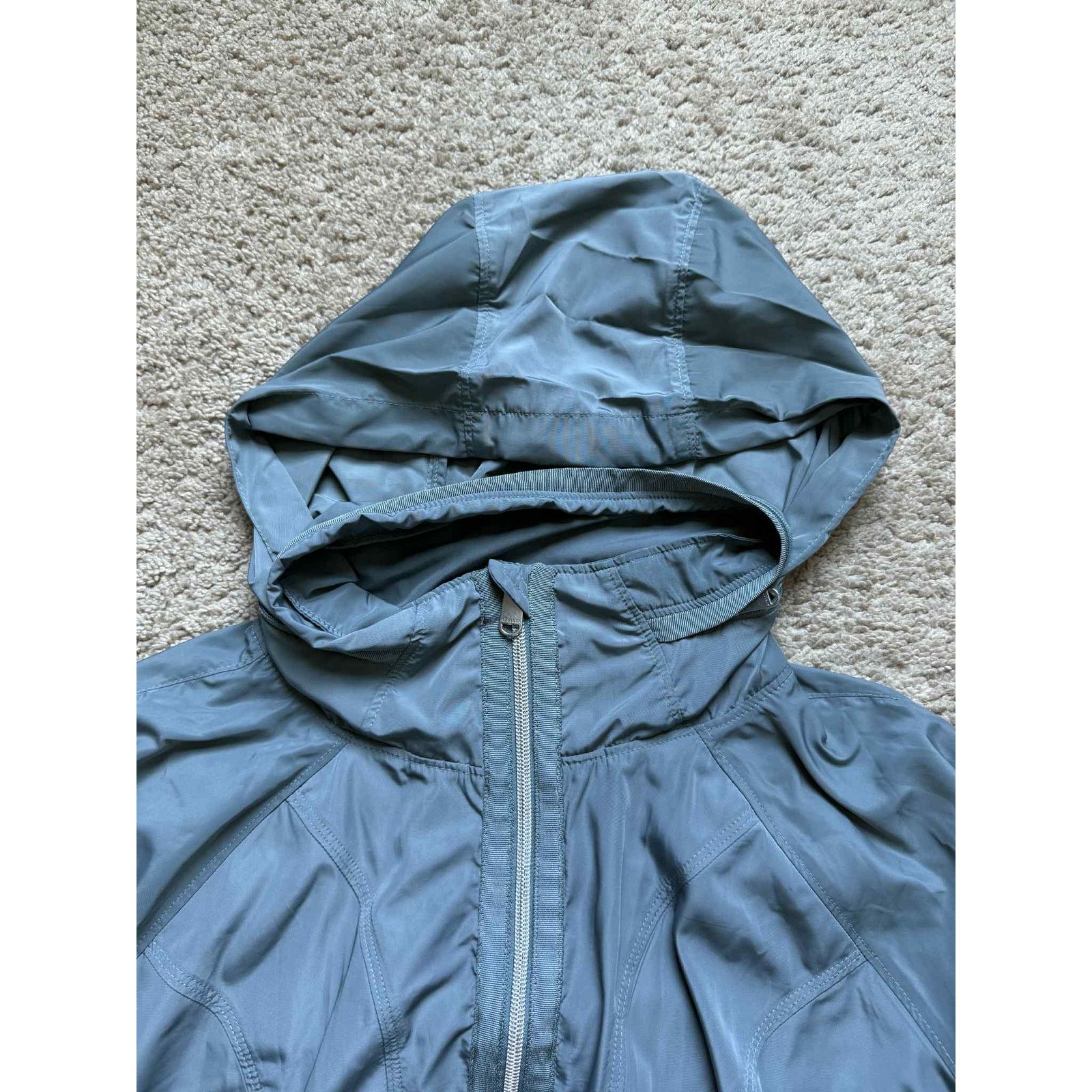 Athleta Athleta Drip Drop Water Repellent Jacket with Hood Grey S Size S / US 4 / IT 40 - 6 Thumbnail