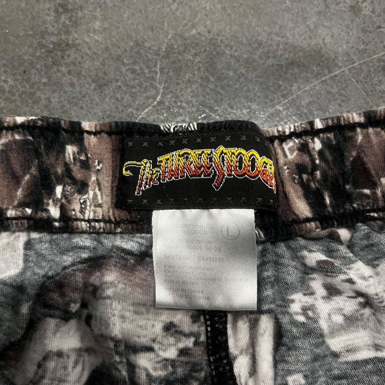 Japanese Brand × Vintage Vintage Y2K Baggy The Three Stooges Dunces Wild Sweatpants! Size US 34 / EU 50 - 7 Thumbnail