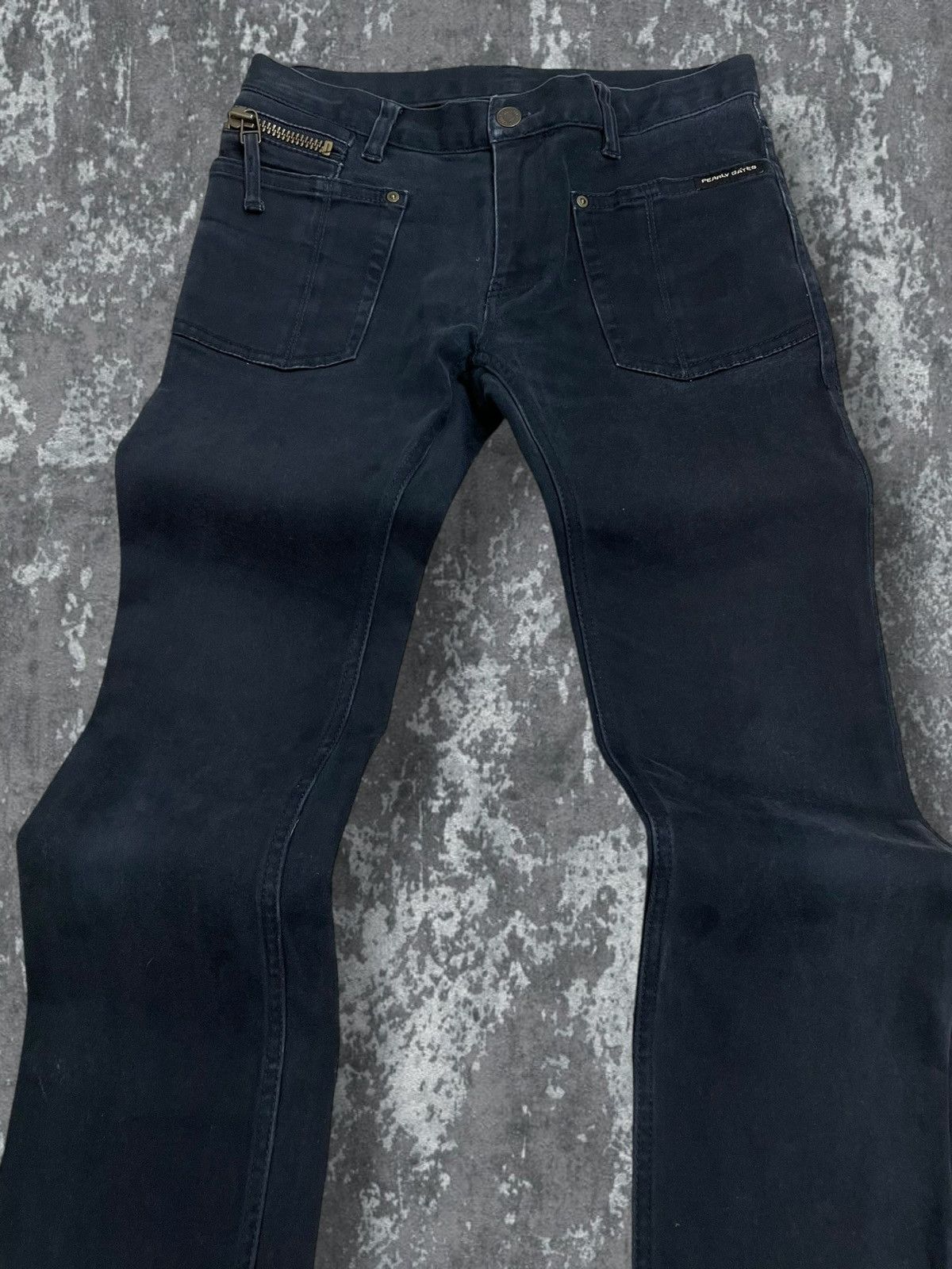 Hysteric Glamour Vintage 1990s Designer Pearly Gates Rare Punk Style Skinny Size US 28 / EU 44 - 5 Thumbnail