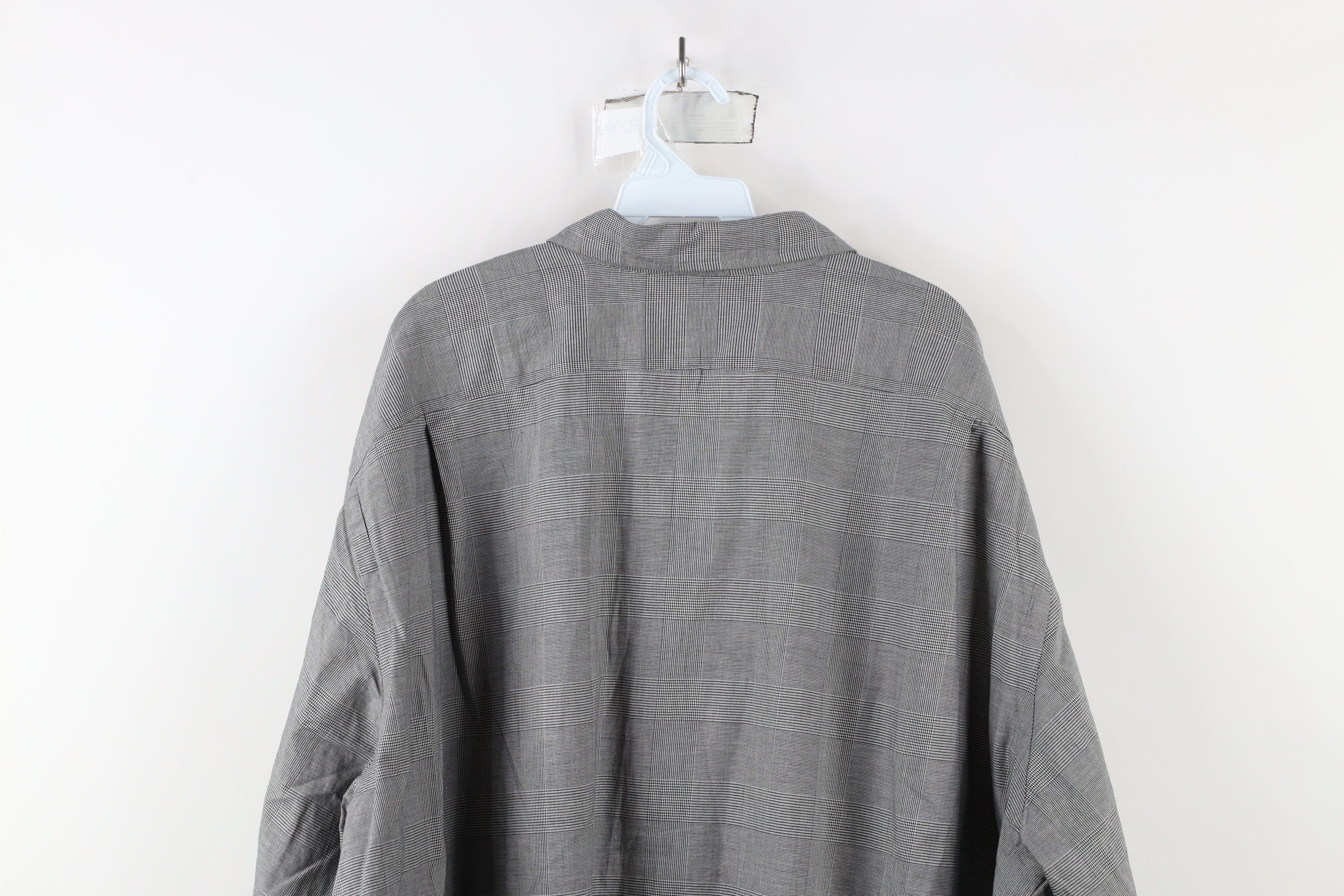 Ralph Lauren × Vintage Vintage Ralph Lauren Houndstooth Collared Button Shirt Size US XXL / EU 58 / 5 - 9 Thumbnail