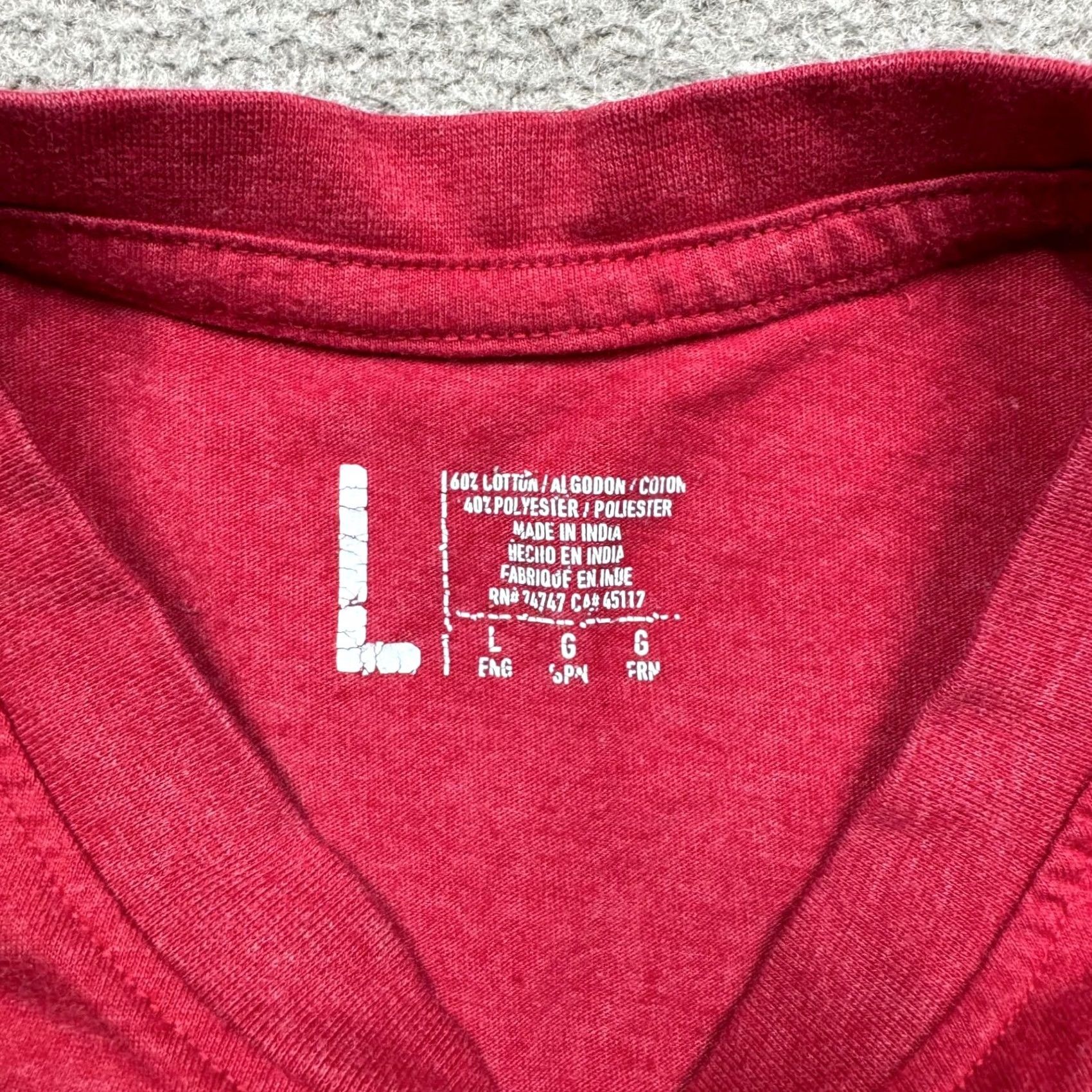 Bass Pro Shops Bass Pro Shops Red Graphic T Shirt Men's Size L Short Sleeve Outdoors Camping Size US L / EU 52-54 / 3 - 2 Thumbnail
