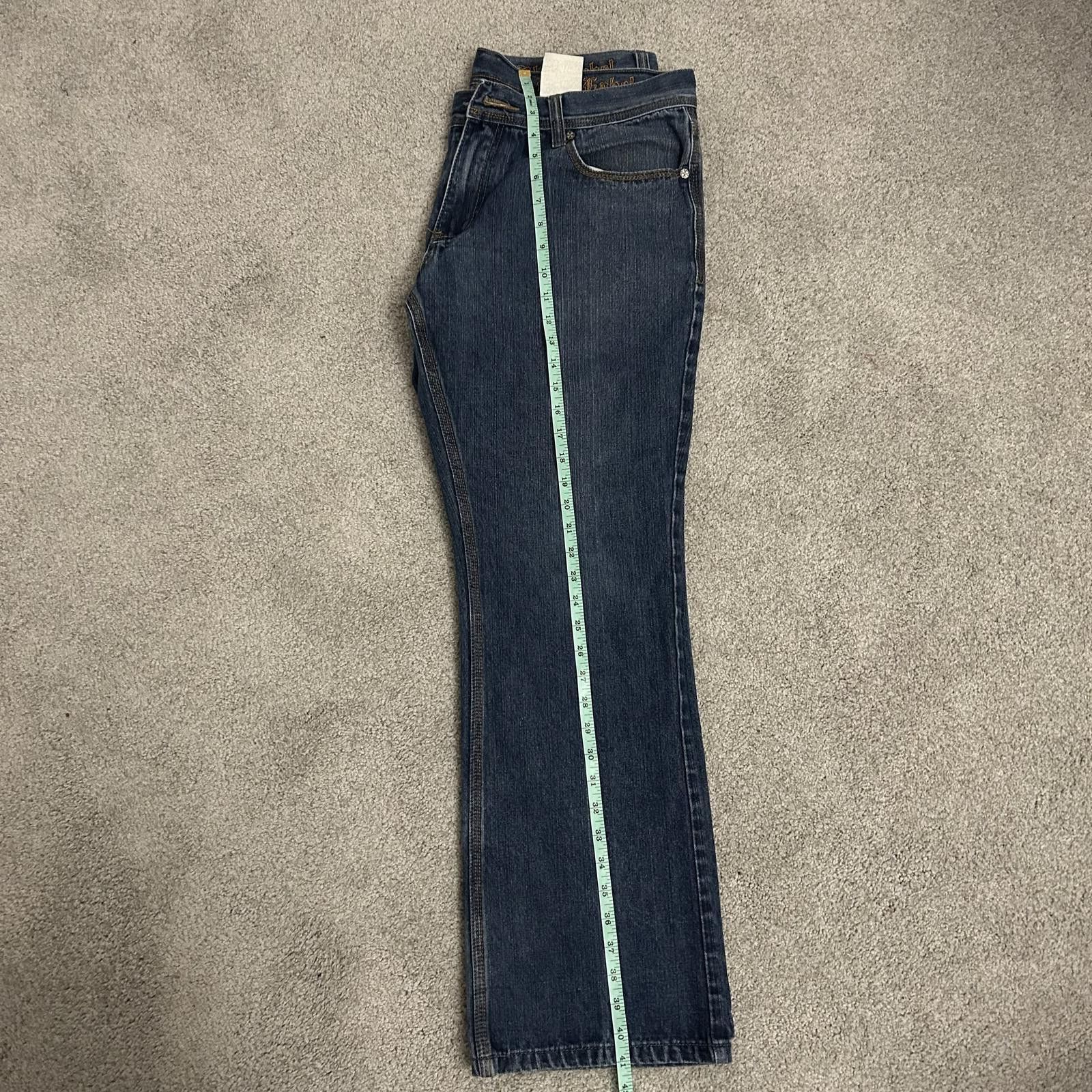 Black Label Blac Label men’s 38x30 Jeans w/ Embroidered Skull NO BUTTON Size US 38 / EU 54 - 3 Thumbnail