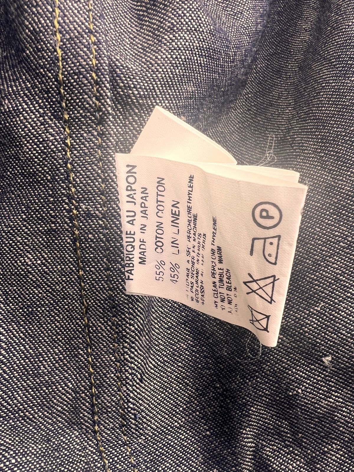 Yohji Yamamoto Y’s for Men type I selvedge denim jacket Size US M / EU 48-50 / 2 - 4 Thumbnail