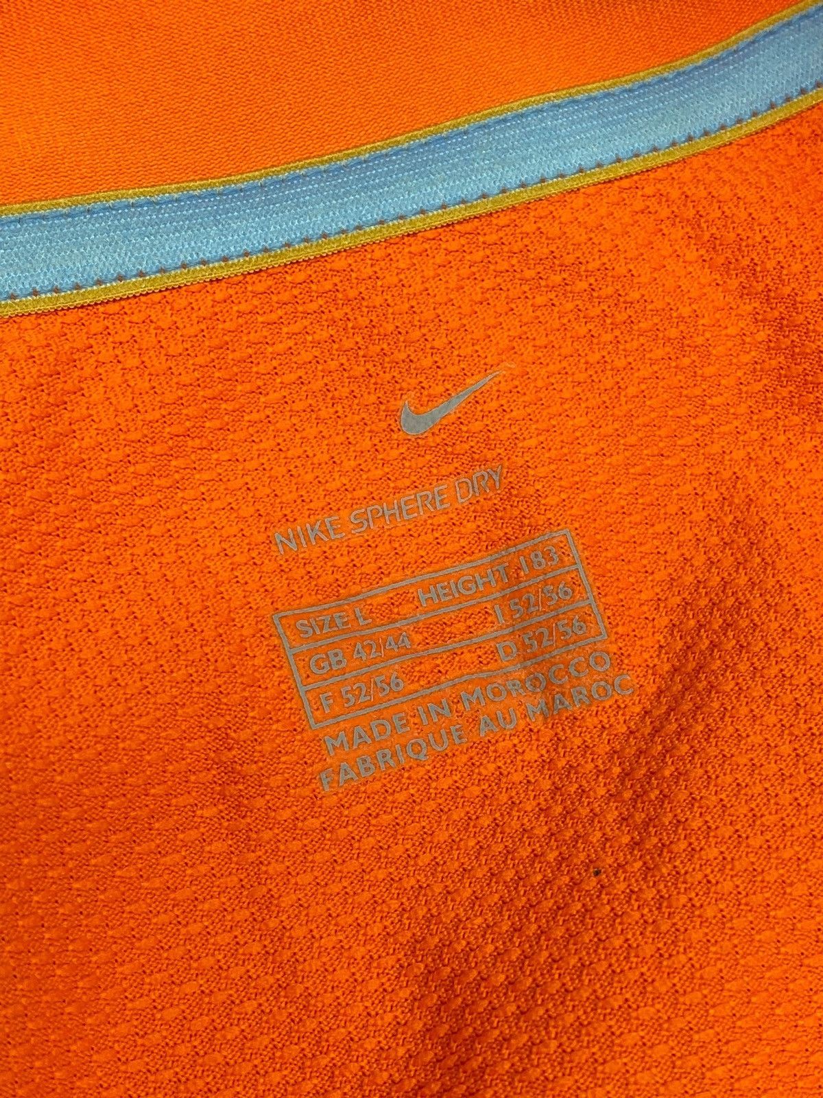 Vintage 00s Netherlands 2006 Nike Home Jersey KNVB Van Basten Era Size US L / EU 52-54 / 3 - 14 Thumbnail