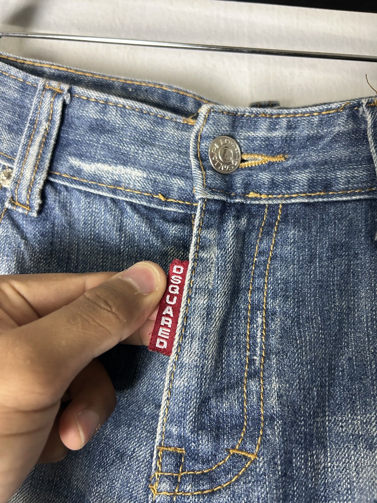 Dsquared2 Dsquared2 stonewash distressed jeans Size US 33 - 4 Thumbnail