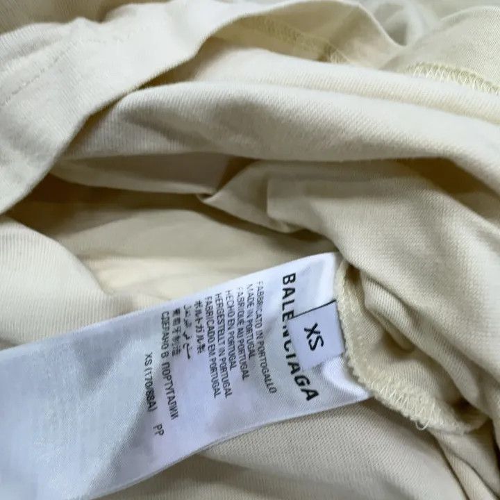 Balenciaga Balenciaga SS22 Letter Print Short Sleeve T-Shirt 0079-2507 Size US XS / EU 42 / 0 - 4 Thumbnail