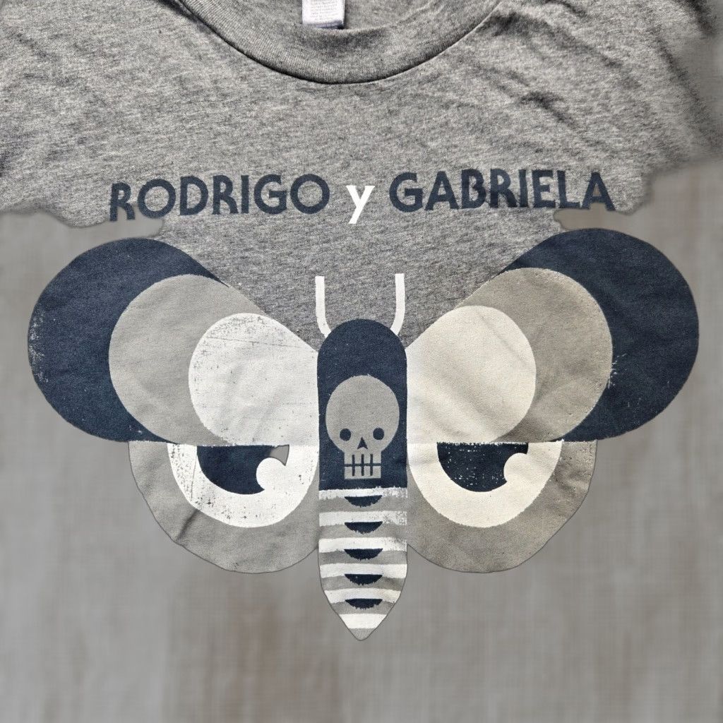 Vintage Vintage Rodrigo Y Gabriela 2013 US Summer Tour Gray T-Shirt Adult Medium Men Size US M / EU 48-50 / 2 - 1 Thumbnail