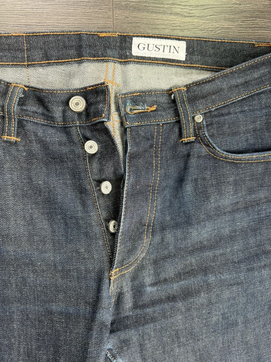 Gustin Gustin J4 Indigo Selvedge Jeans Size 34 Size US 34 / EU 50 - 2 Thumbnail