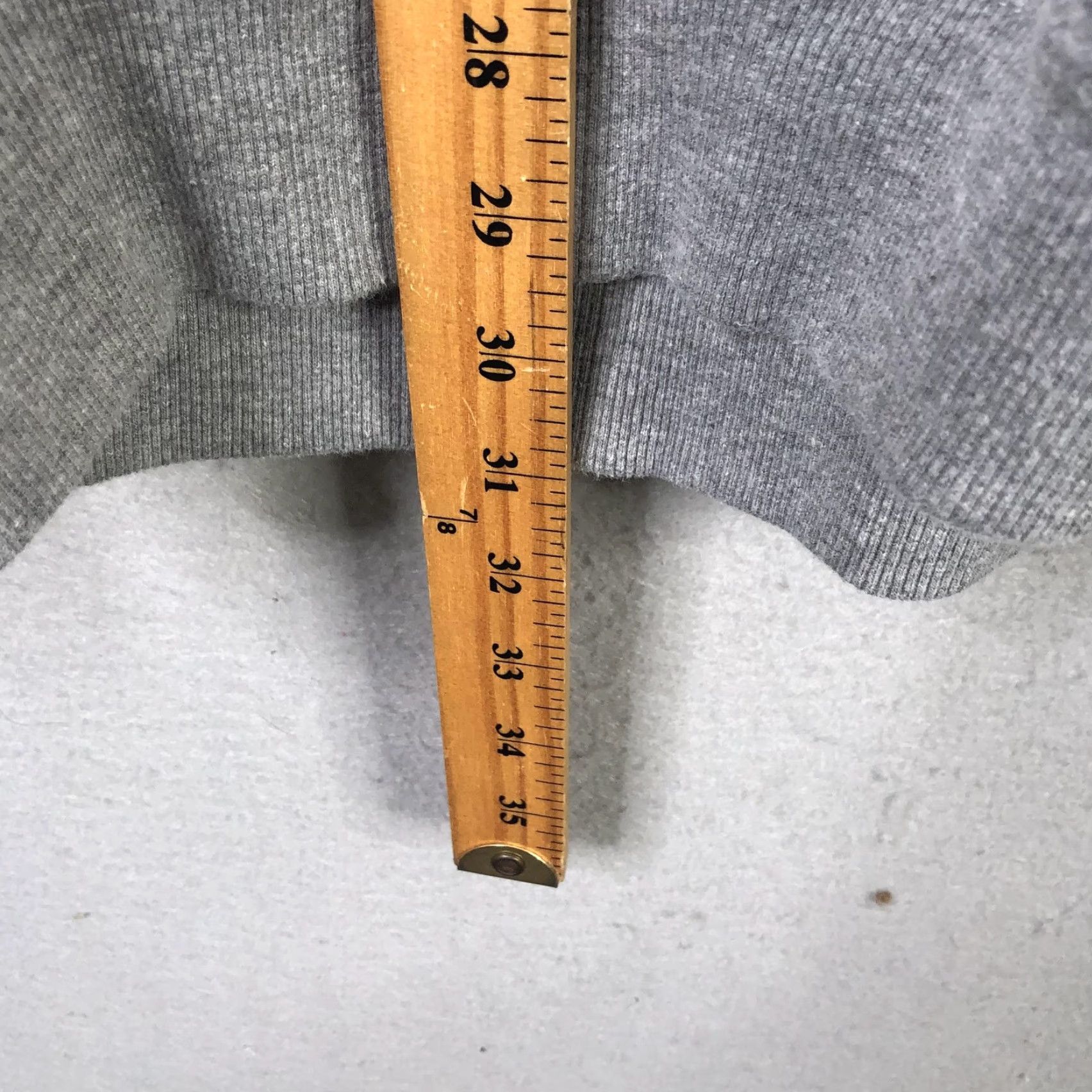Logo 7 Craftsman Hoodie Mens 2XL Gray Logo Pullover Fleece Workwear Pockets Graphic Print Size US XXL / EU 58 / 5 - 5 Thumbnail