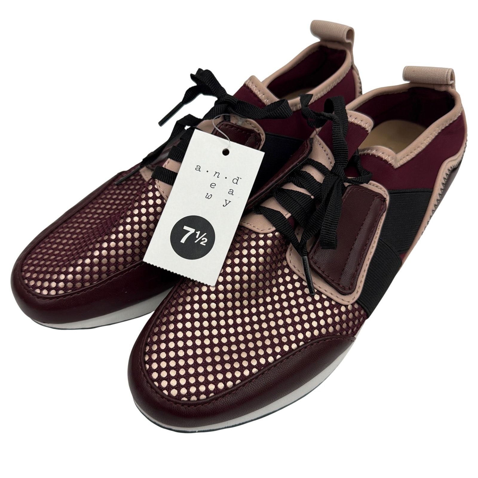 Other A New Day Women’s Burgundy Slip-On Sneakers Size 7.5 Size US 7.5 / IT 37.5 - 1 Thumbnail