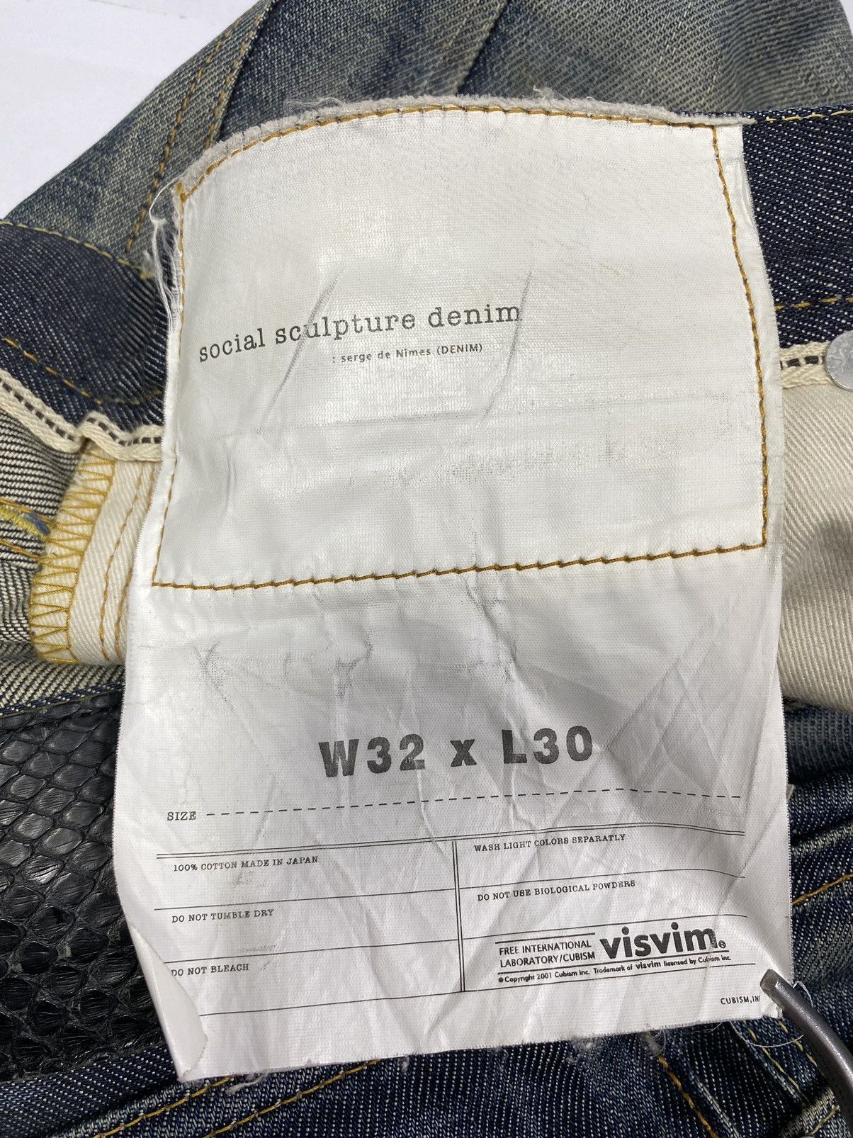Visvim 04NW "Non Washed" Jeans Size US 31 - 21 Thumbnail
