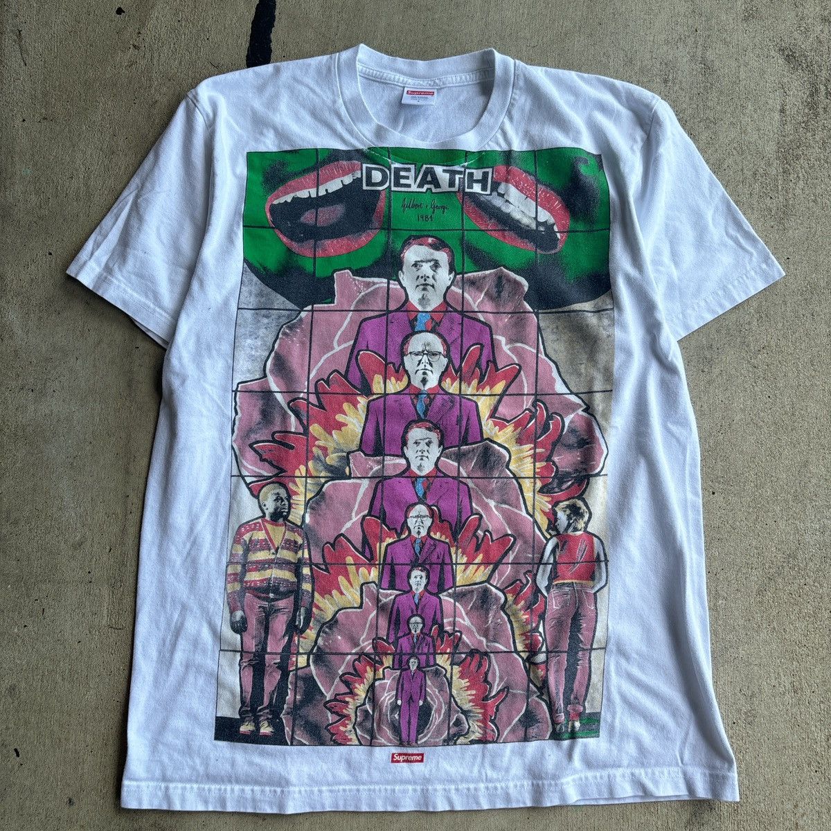 x Gilbert And George Death T-shirt