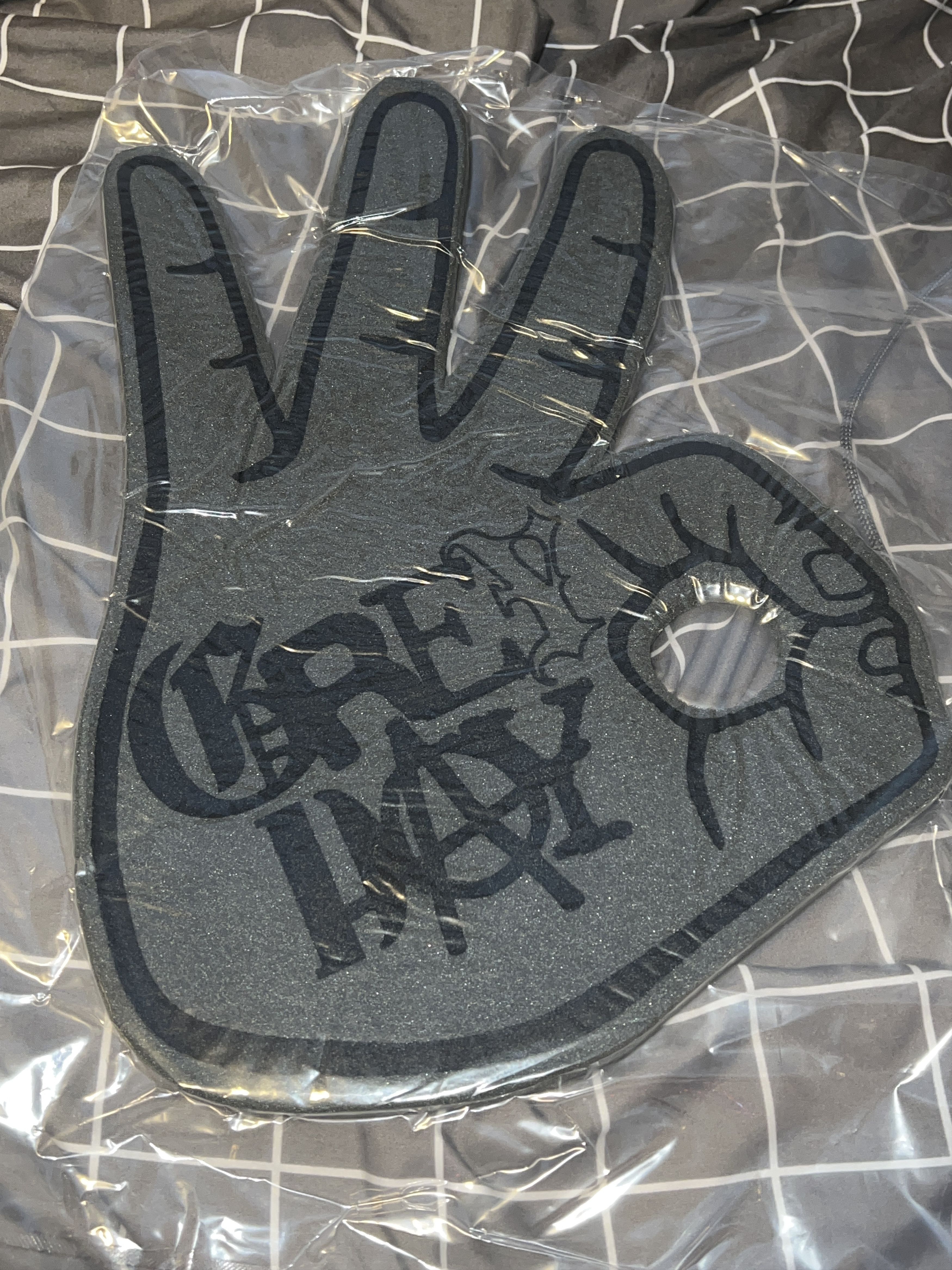 image of G59 Records Greyday Foam Finger 2023 Tour Grey59, Men's