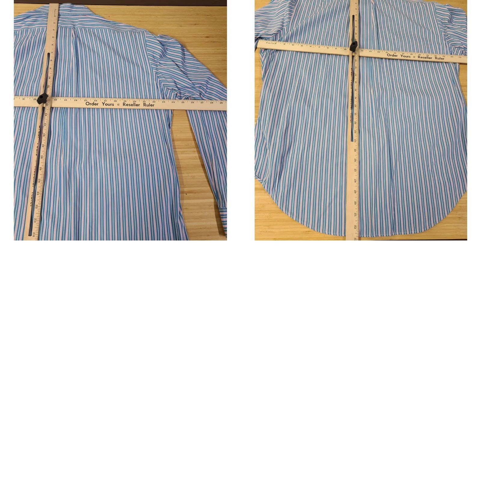 Polo Ralph Lauren Polo Ralph Lauren Shirt Mens Large Blue Pink Striped Long Sleeve Button-Up Classic Fit Regular Size Size US L / EU 52-54 / 3 - 8 Thumbnail