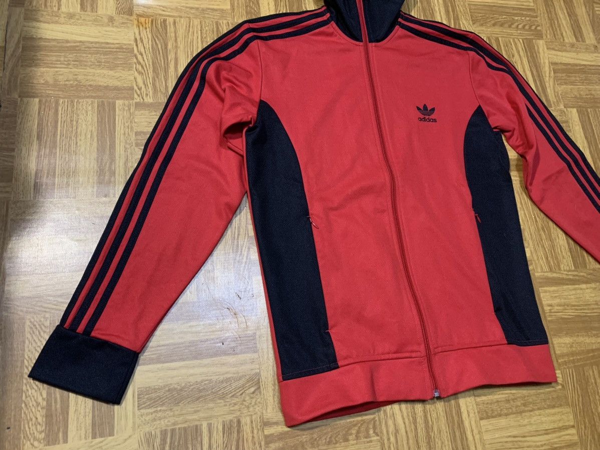Adidas × Vintage Rare Vintage Adidas Originals Trefoil Red Track Jacket Size US M / EU 48-50 / 2 - 9 Thumbnail