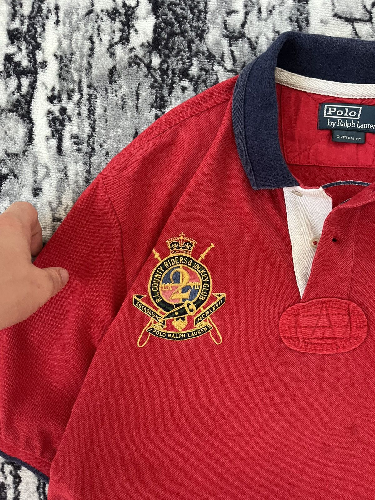 Polo Ralph Lauren Vintage Polo Ralph Lauren Rugby Shirt Size US XL / EU 56 / 4 - 5 Thumbnail