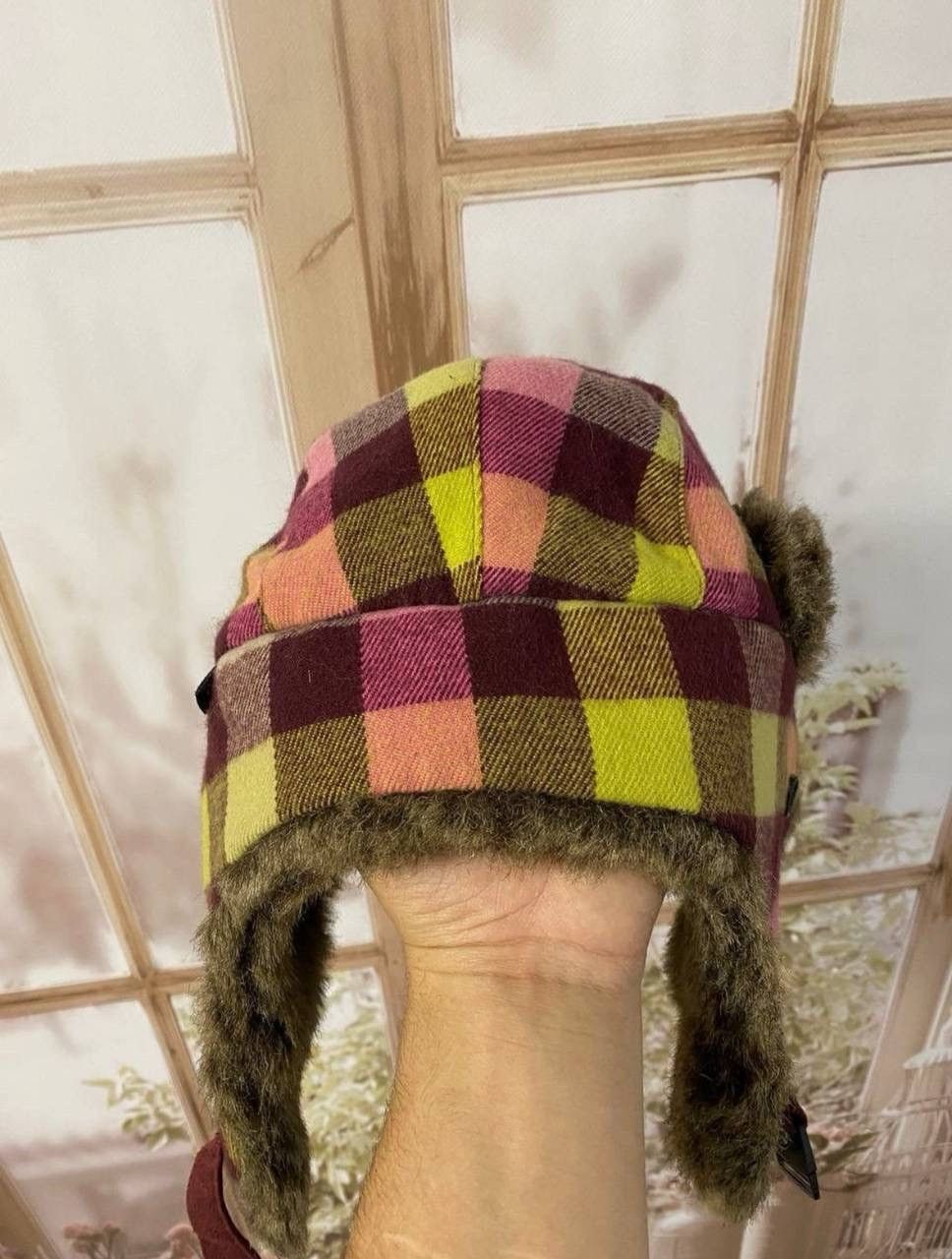Japanese Brand Fur Hat IF Six Was Nine style Fur LGB style Ushanka Size ONE SIZE - 2 Thumbnail