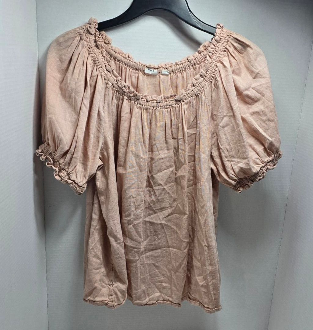 Gap Women's GAP Pink Short Sleeve Scoop Neck Tee Size S Size S / US 4 / IT 40 - 1 Thumbnail