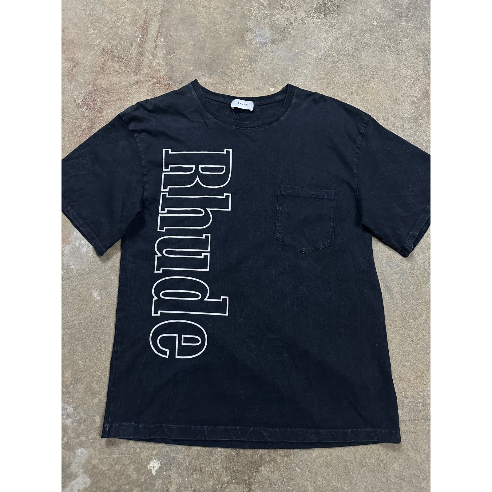 Rhude Rhude Big Logo T Shirt Used Small Size US S / EU 44-46 / 1 - 1 Thumbnail