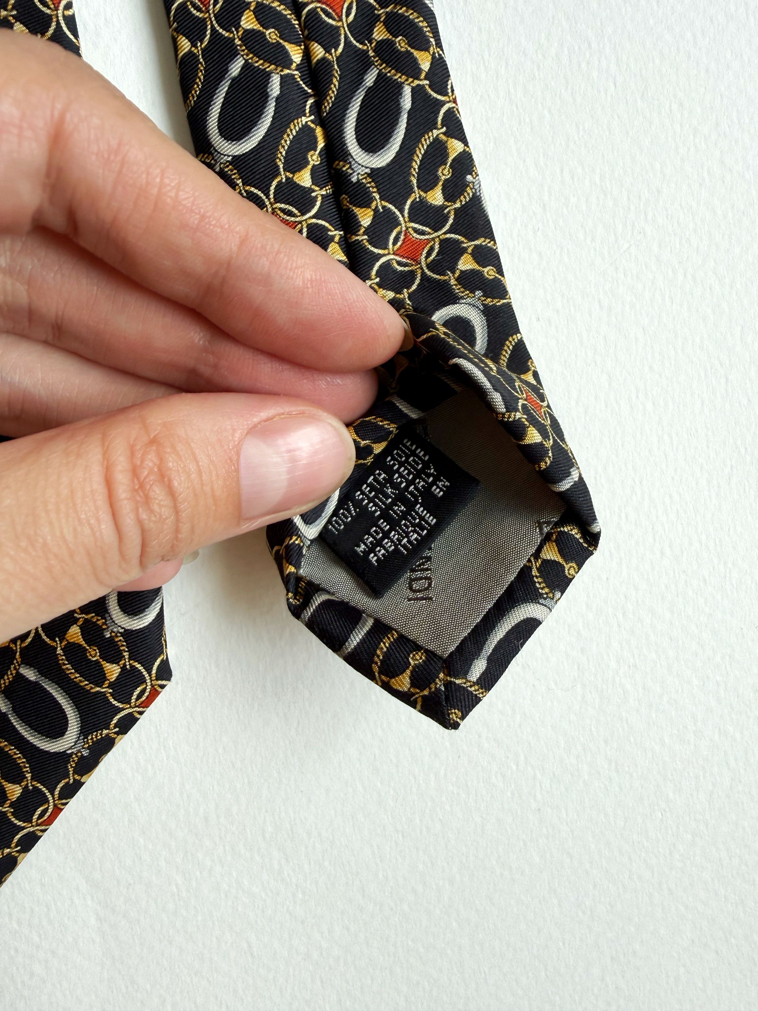 Fendi Men's Vintage Fendi Silk Neck Tie Size ONE SIZE - 4 Thumbnail