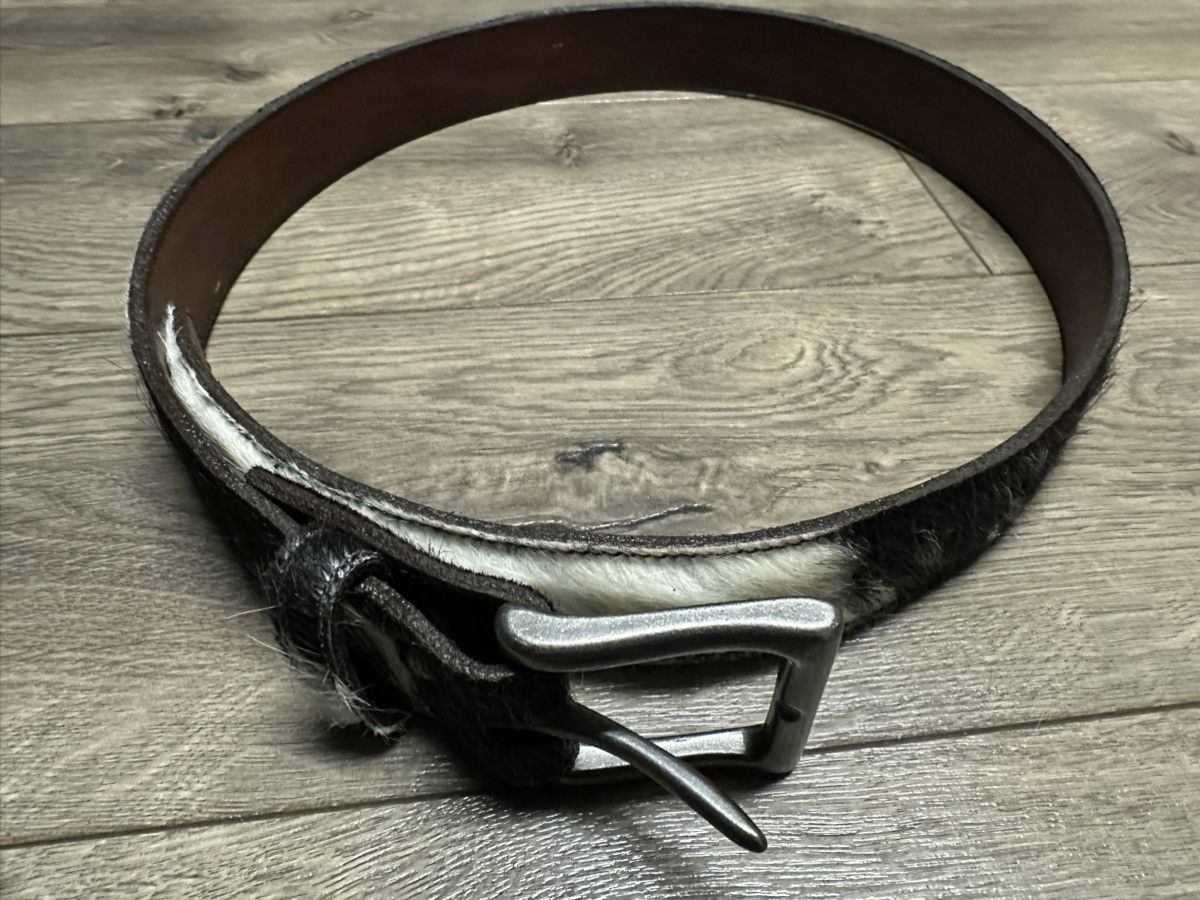 Other *Rare* AddItUp Premium Cow Hide Leather Belt Size 32 - 6 Thumbnail