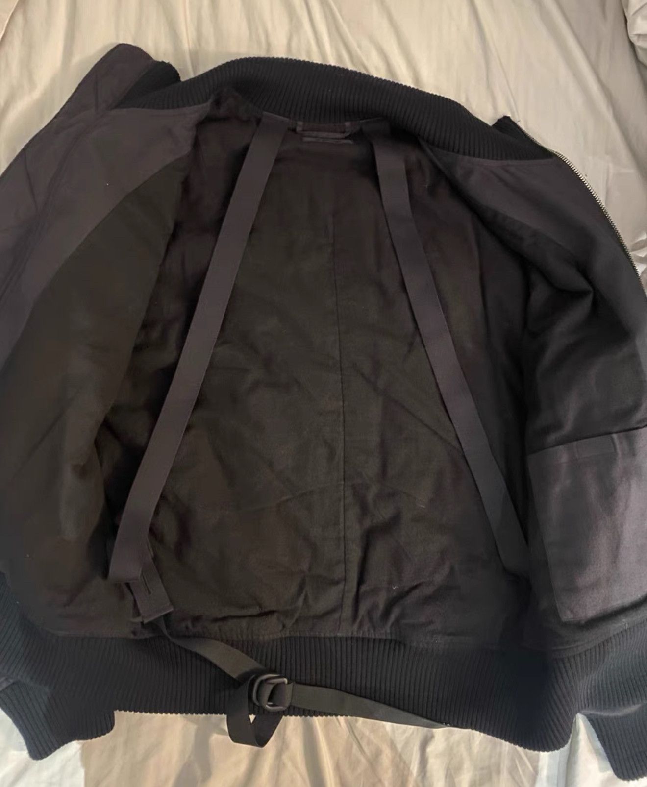 Helmut Lang Helmut Lang Strapped Bomber Jacket Size US L / EU 52-54 / 3 - 2 Thumbnail