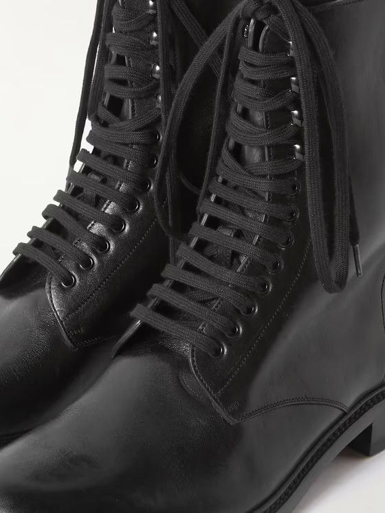 Saint Laurent Paris o1y0325 Ankle Boots in Black Size US 9.5 / EU 42-43 - 3 Thumbnail