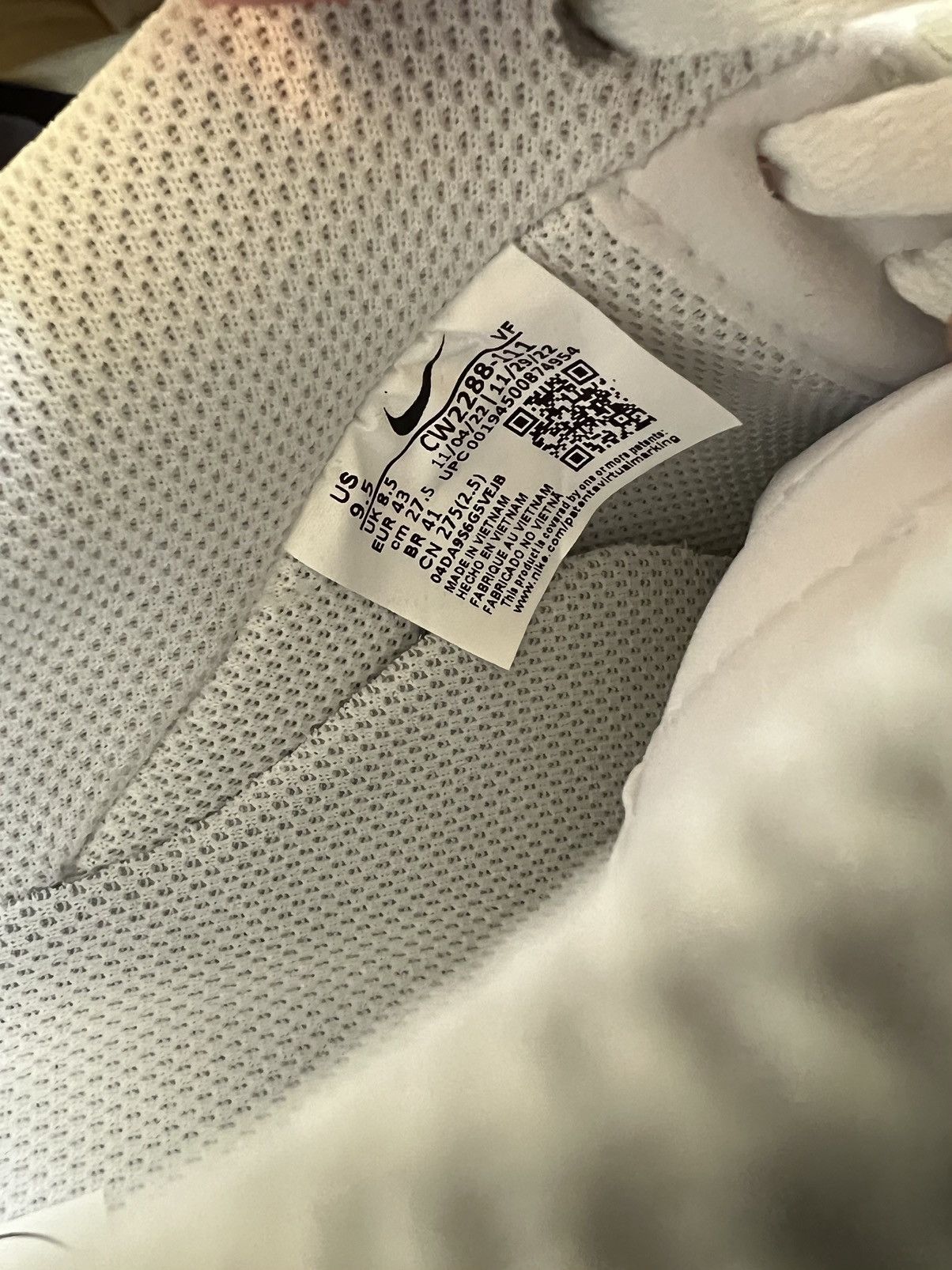 Nike × Travis Scott Nike X Travis Scott Utopia Air Force 1 Size US 9.5 / EU 42-43 - 7 Thumbnail
