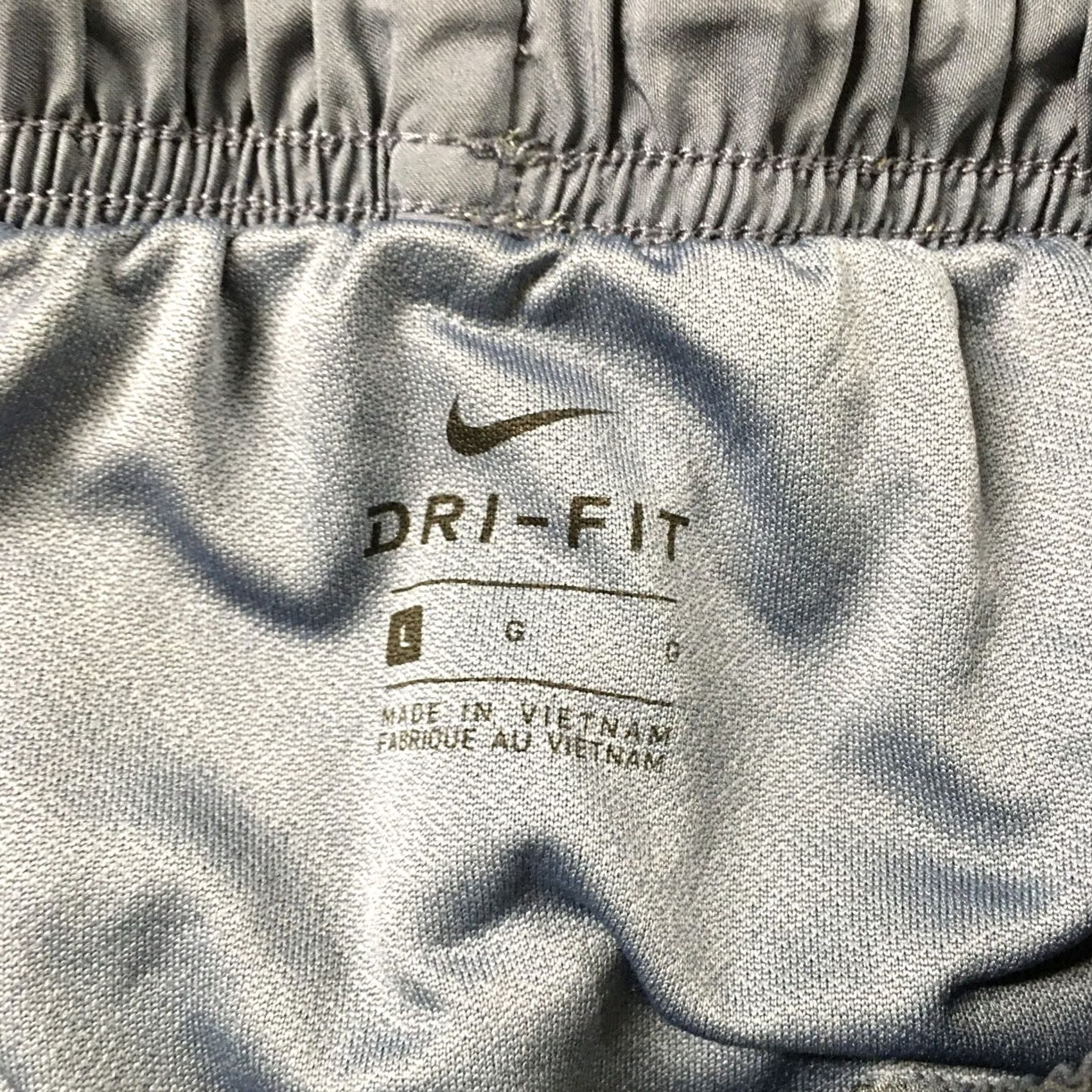 Nike Nike Dri Fit Lined Running Shorts Womens Large Blue Sportswear Size 36" / US 14 / IT 50 - 7 Thumbnail