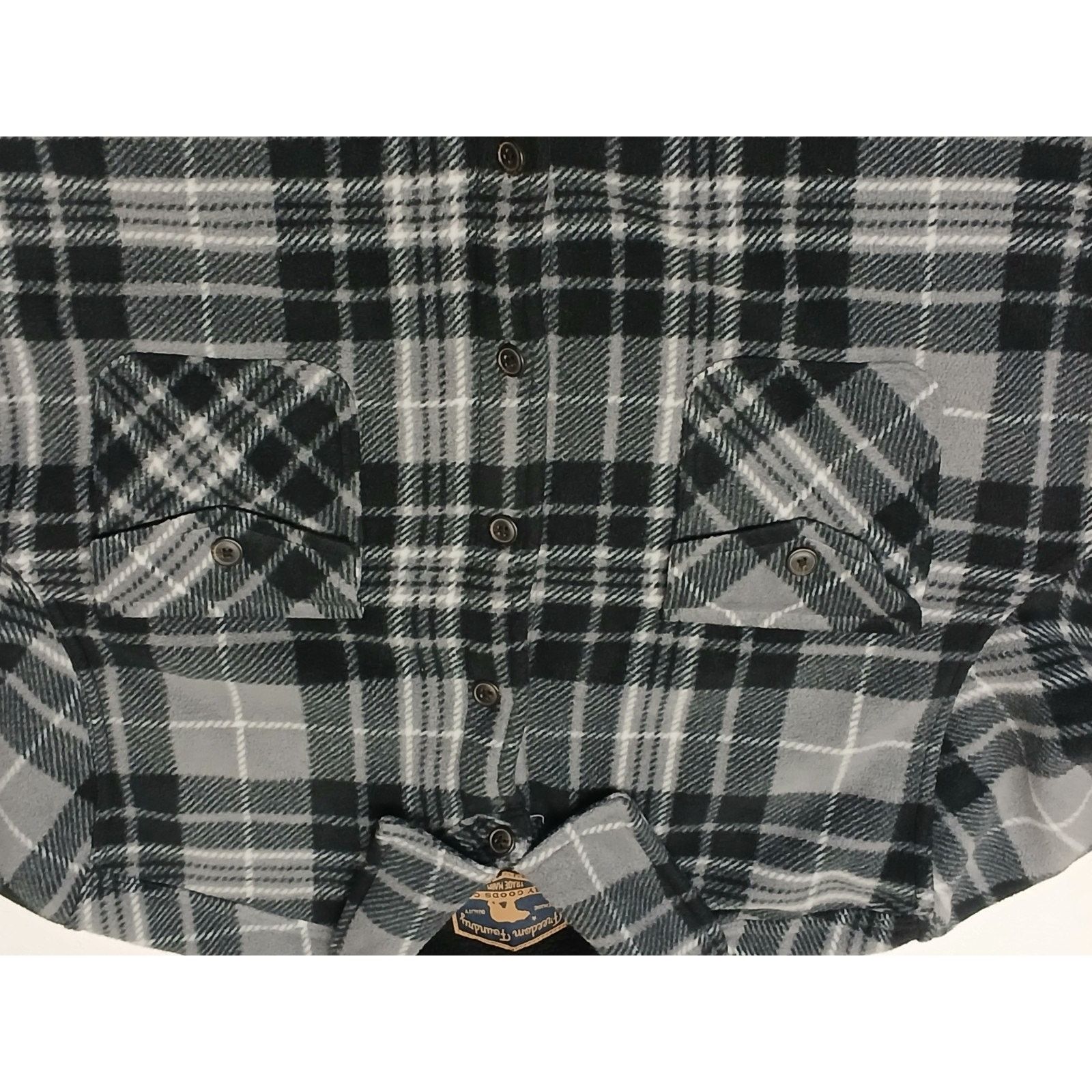 Other Freedom Foundry (Large) Multicolor Plaid All Polyester Coat Size US L / EU 52-54 / 3 - 5 Thumbnail