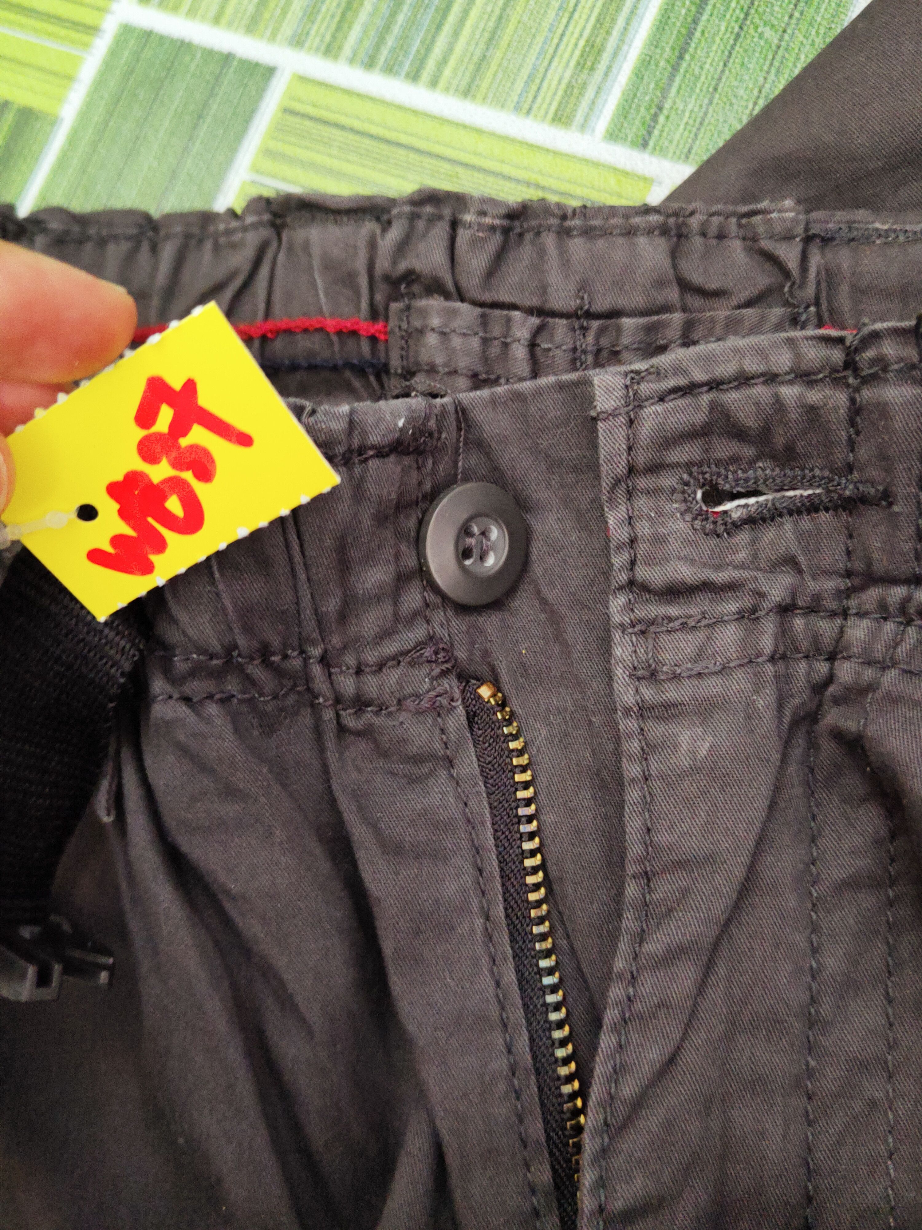 Japanese Brand Japanese Brand Black Multipocket Tactical Cargo Pants #W837 Size US 33 - 14 Thumbnail
