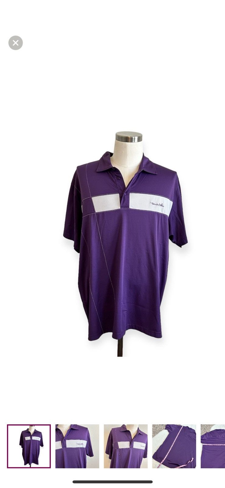 TravisMathew Travis Mathew XXL purple golf polo shirt Size US XXL / EU 58 / 5 - 1 Thumbnail