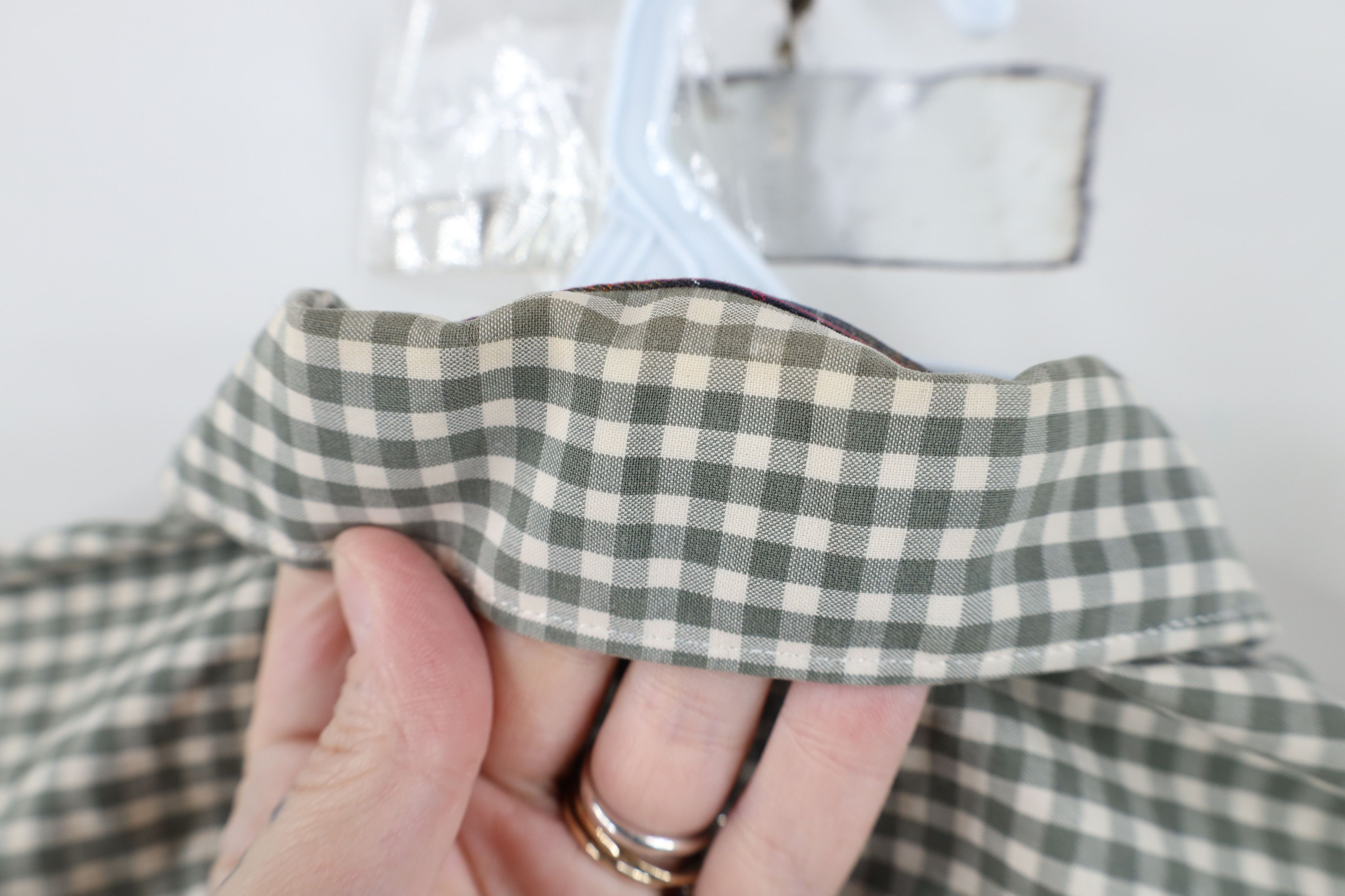Barbour Barbour Spell Out Gingham Plaid Collared Button Down Shirt Size US S / EU 44-46 / 1 - 12 Thumbnail