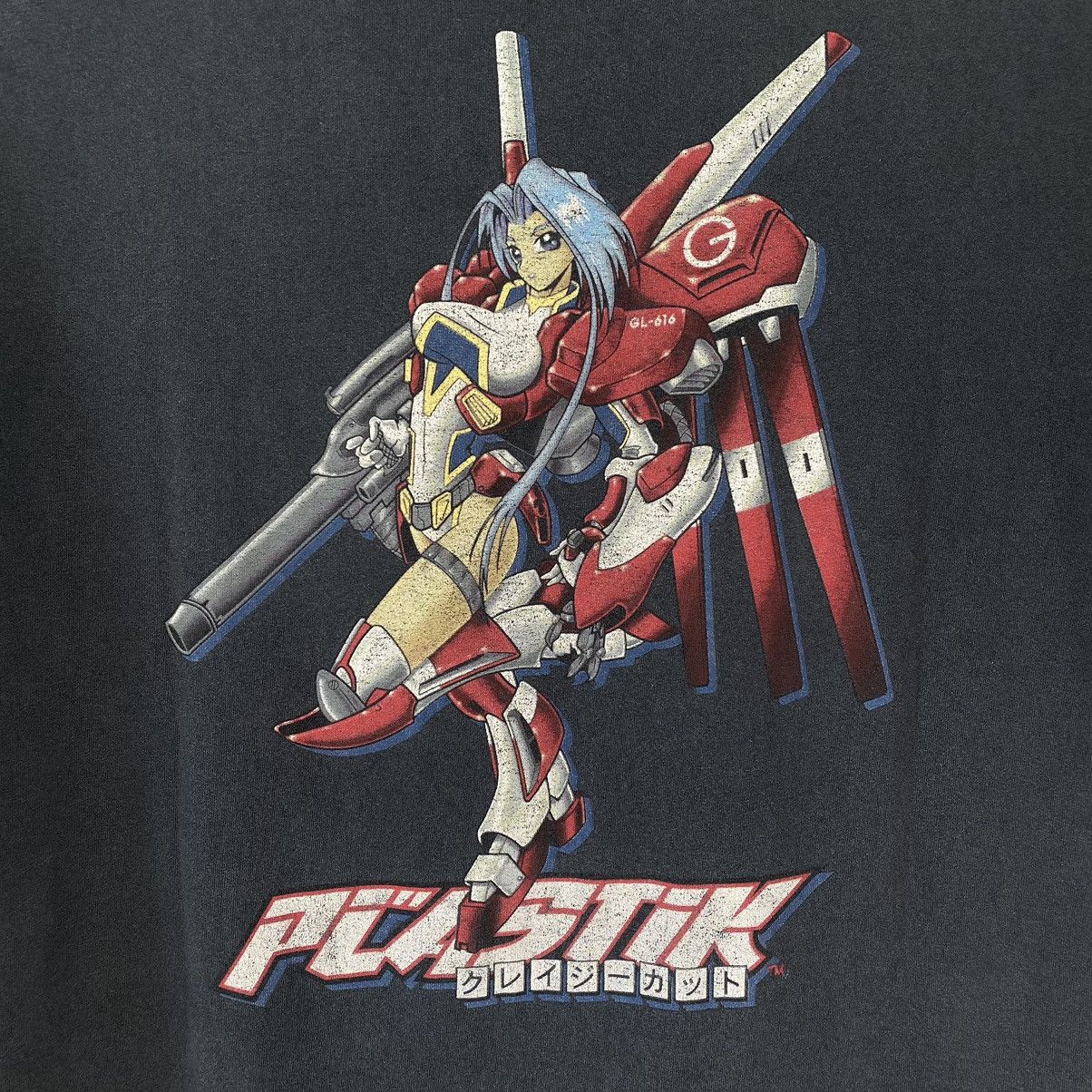 Anime × Hook-Ups × Vintage Vintage Plastik Anime Skate Tee Size US XL / EU 56 / 4 - 4 Thumbnail