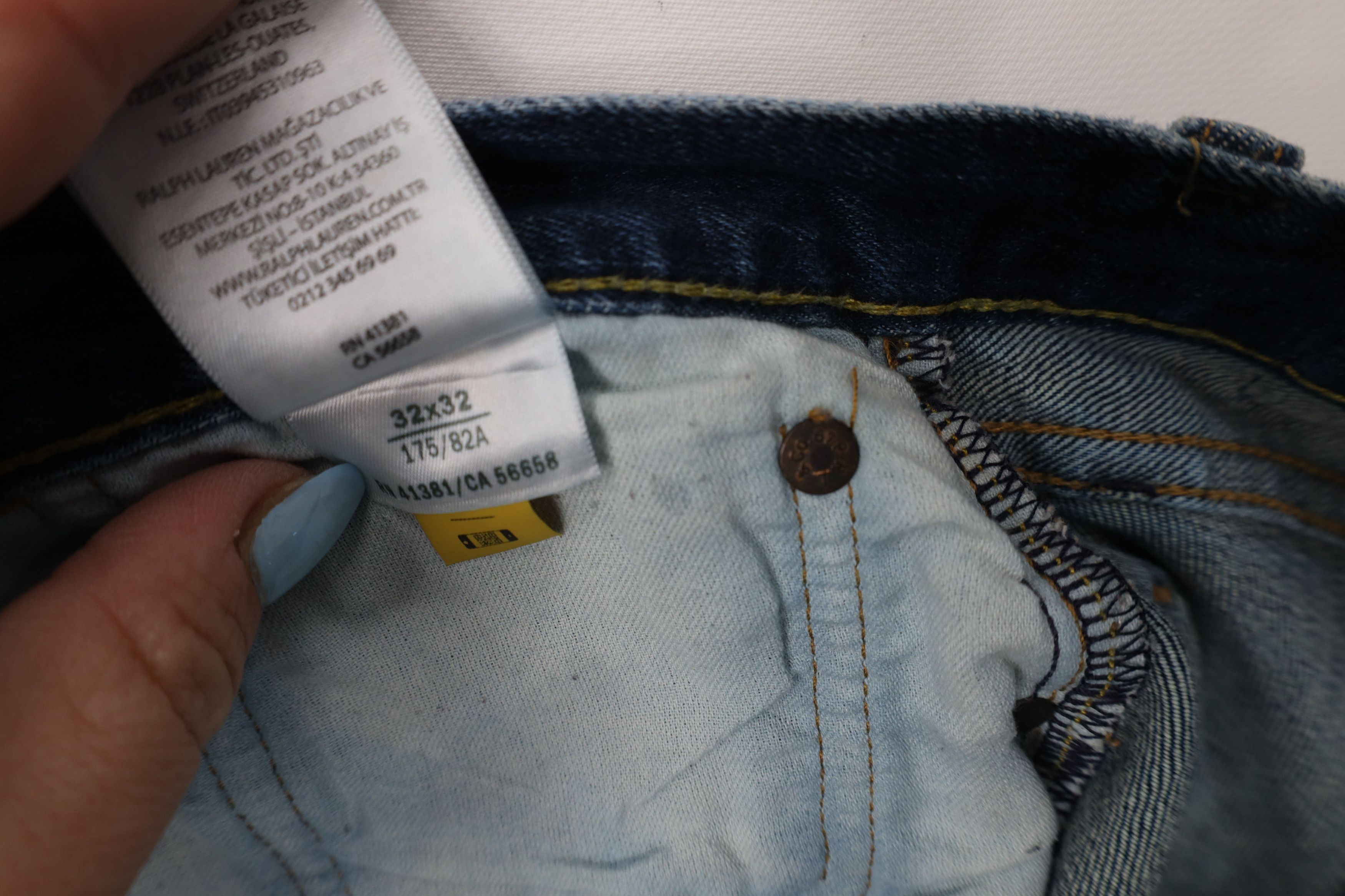 Polo Ralph Lauren Vintage Ralph Lauren Slim Straight Leg Denim Jeans Blue Size US 32 / EU 48 - 11 Thumbnail