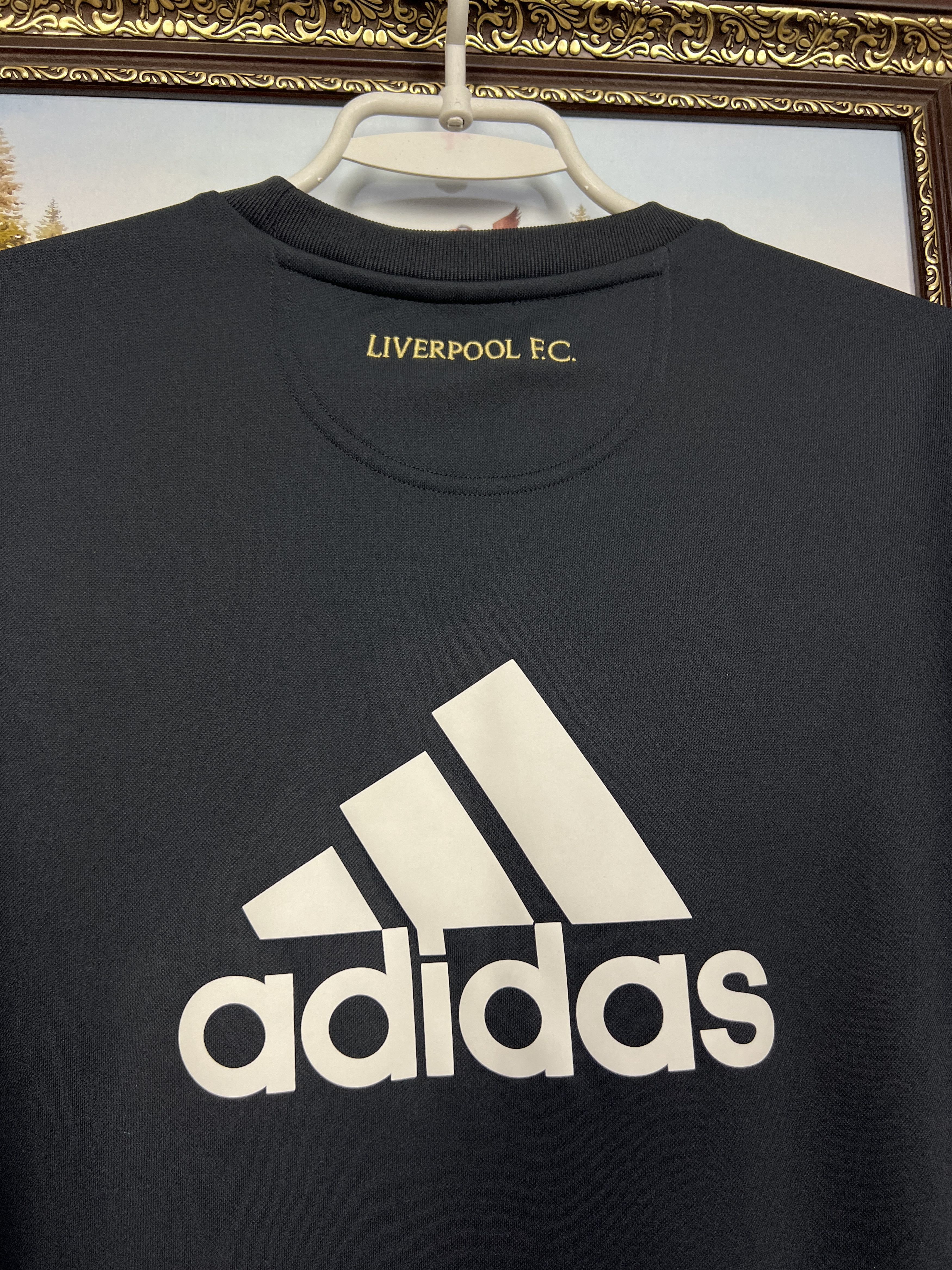 Adidas Liverpool Football Sweatshirt Soccer Track Top Crewneck Size US XL / EU 56 / 4 - 9 Thumbnail
