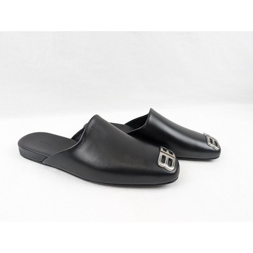 Balenciaga o1rshd1 Cozy New BB Mules in Black Size US 8 / EU 41 - 12 Thumbnail