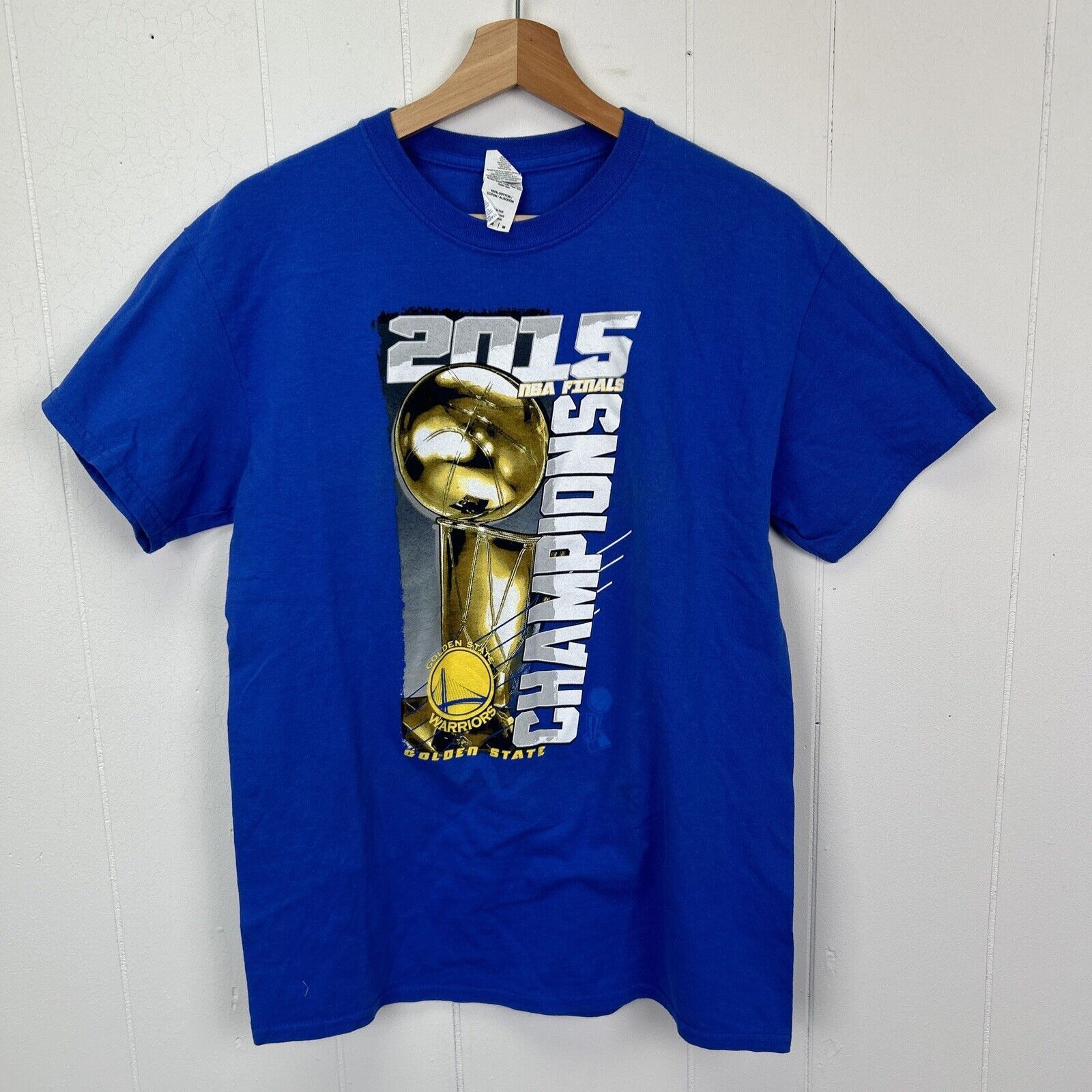 NBA 2015 NBA Golden State Warriors Champions T-Shirt Medium Size US M / EU 48-50 / 2 - 1 Thumbnail