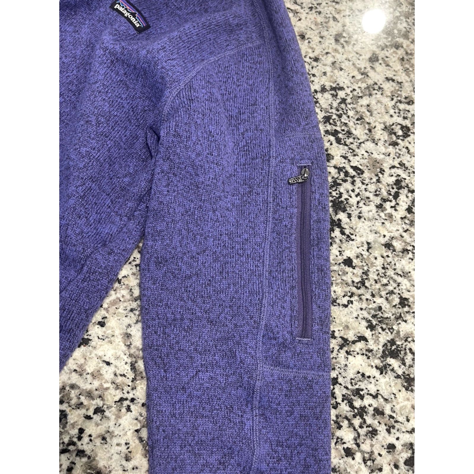 Patagonia Patagonia Hoodie Pullover Womens M Purple Solid Fleece Half Zip Preppy Outdoor Sportwear Size M / US 6-8 / IT 42-44 - 5 Thumbnail