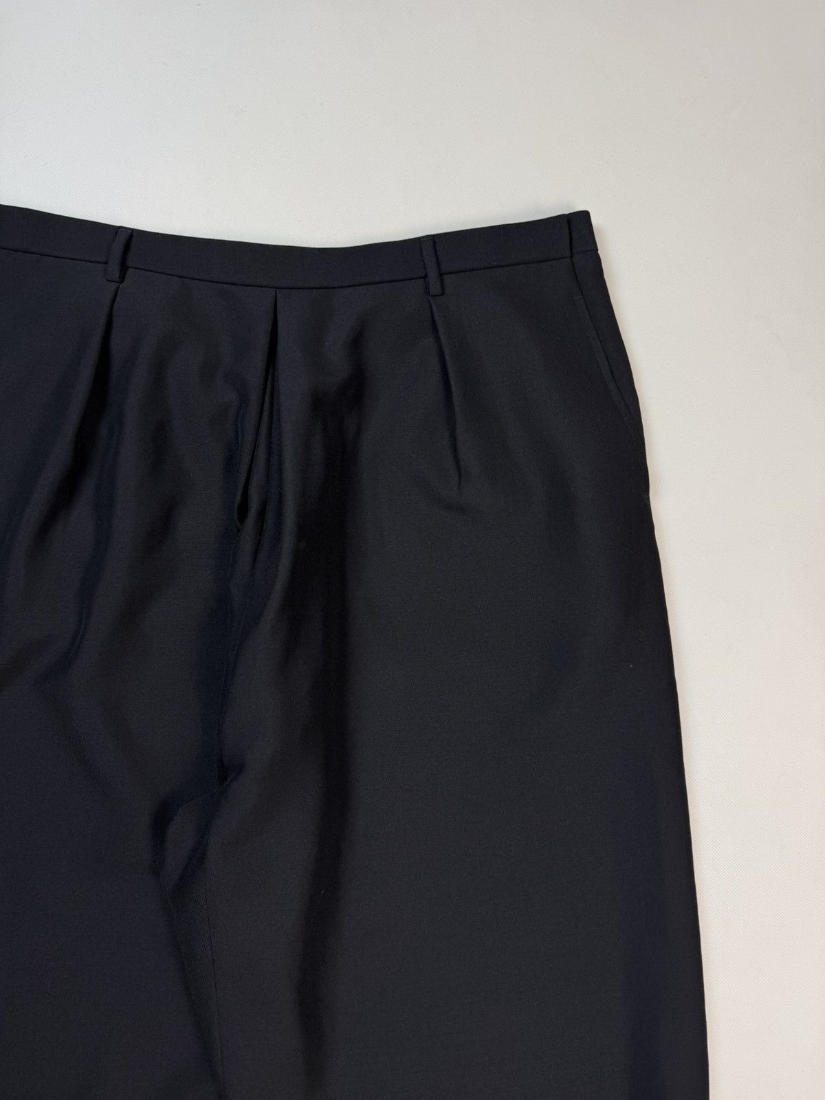 Saint Laurent Paris Saint Laurent Wool Wide Leg Baggy Drop Crotch Trousers Pants Size US 36 / EU 52 - 7 Thumbnail