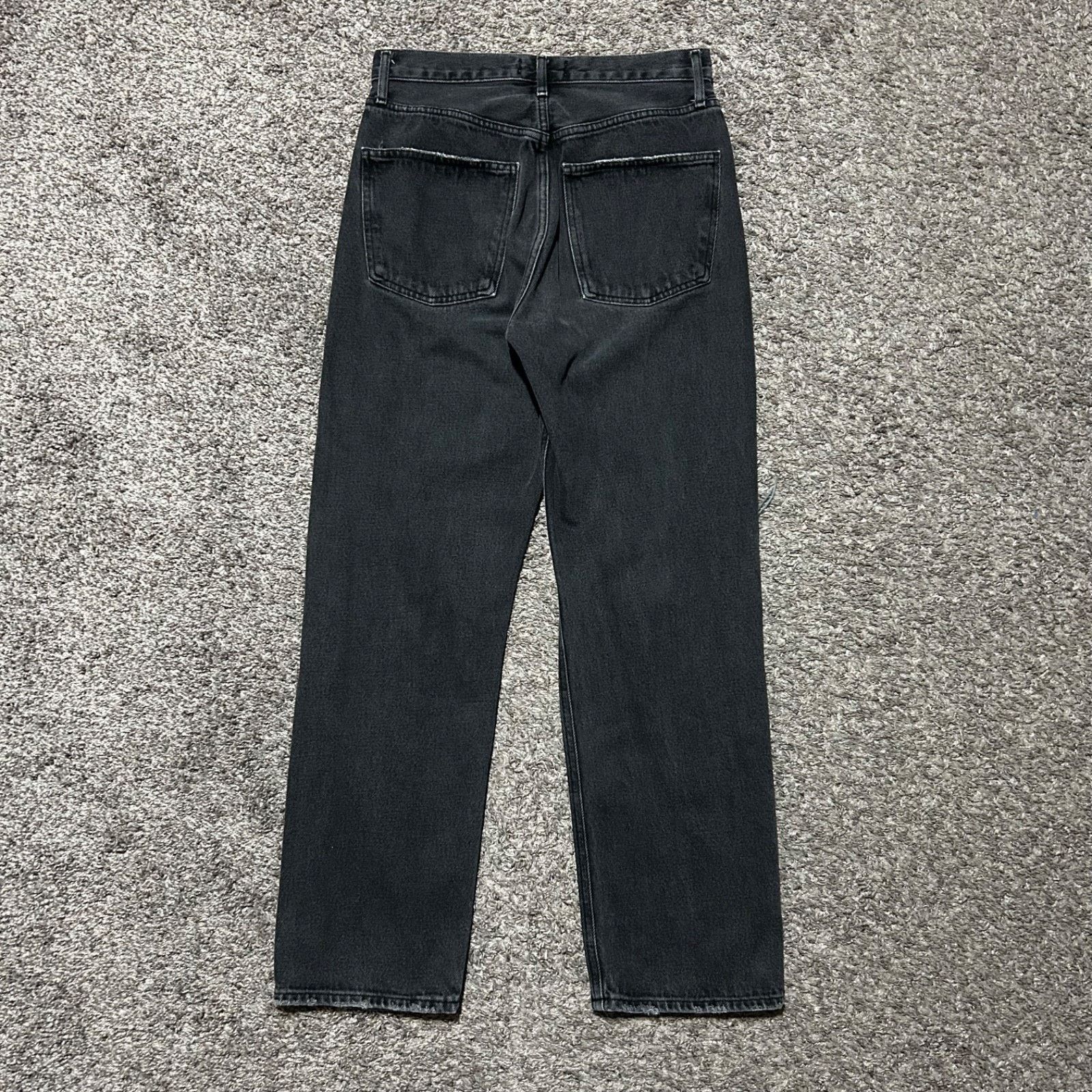 Agolde Agolde 90s Thrashed Jeans 90s Mid Rise Loose Smokestack Size 28" / US 6 / IT 42 - 13 Thumbnail