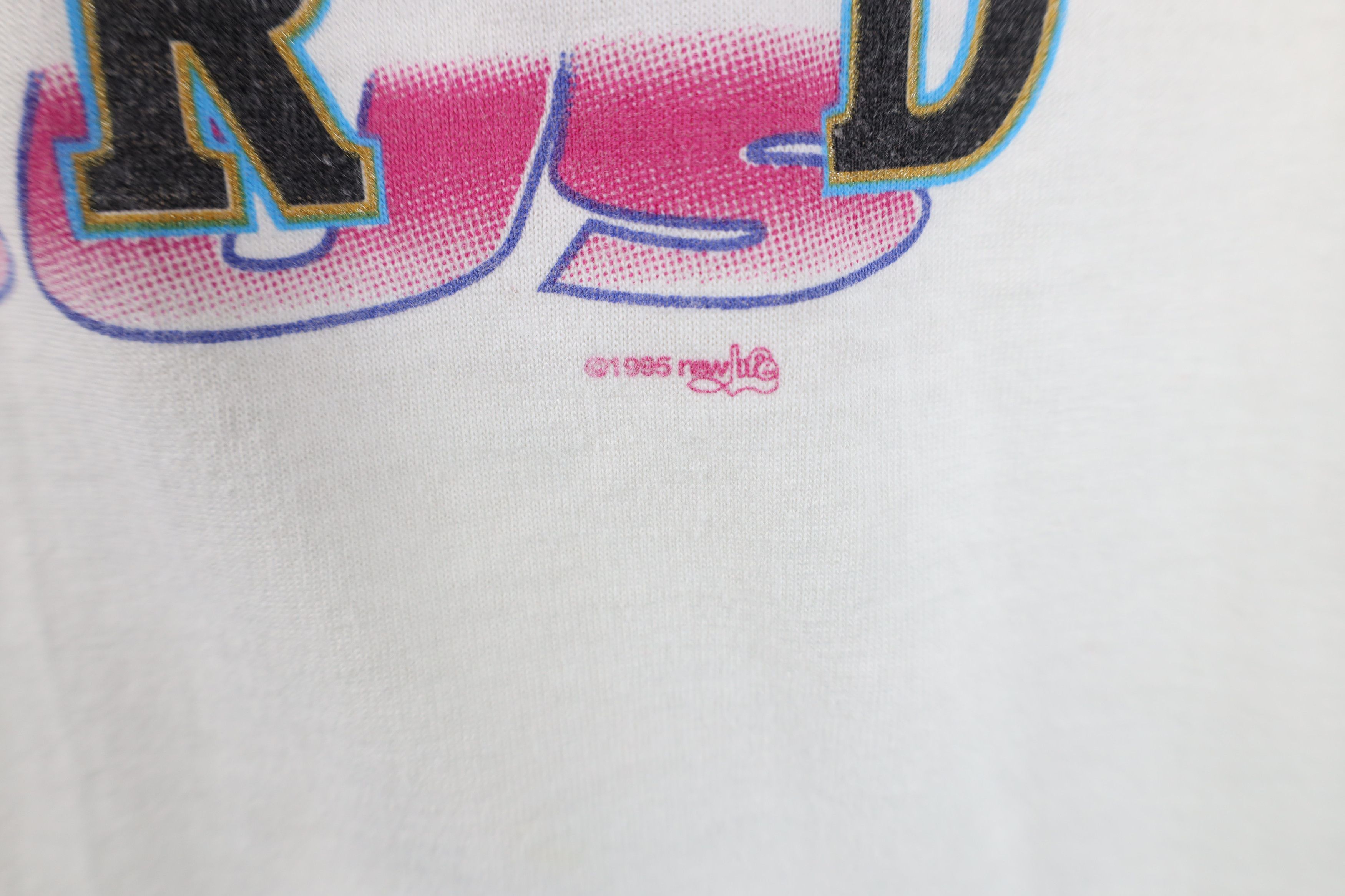 Vintage Vintage 90s Sing Unto the Lord Jesus T-Shirt White USA Size M / US 6-8 / IT 42-44 - 6 Thumbnail