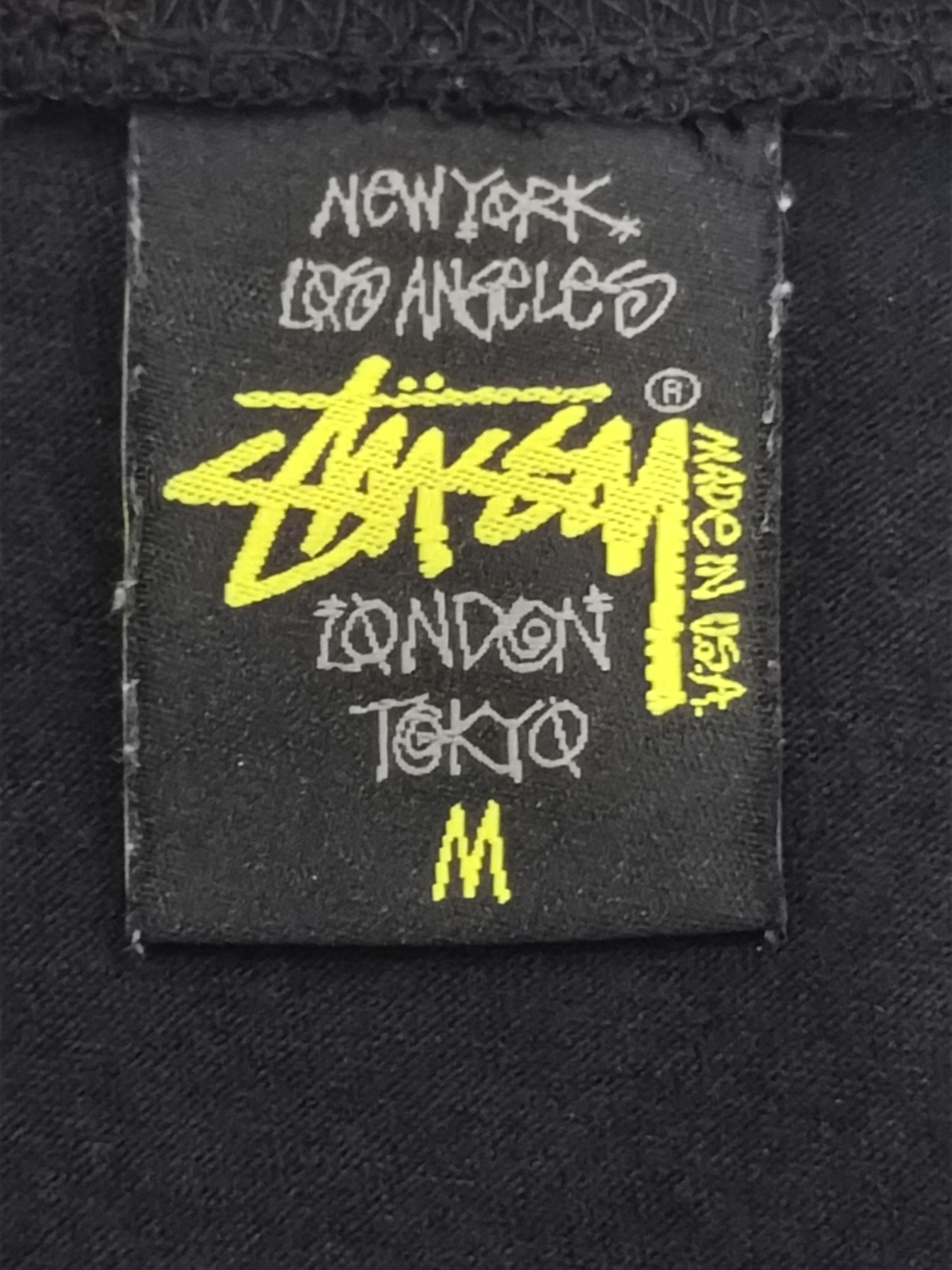 Designer × Vintage Stussy One World One Love Tee Size M / US 6-8 / IT 42-44 - 6 Thumbnail