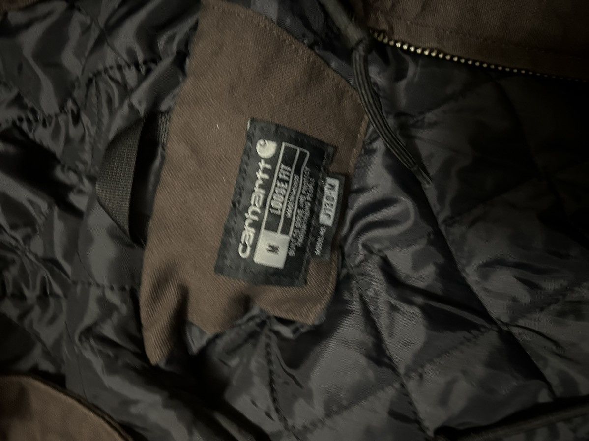 Carhartt × Vintage Brown Vintage Carhartt hoodie Jacket Size US M / EU 48-50 / 2 - 3 Thumbnail