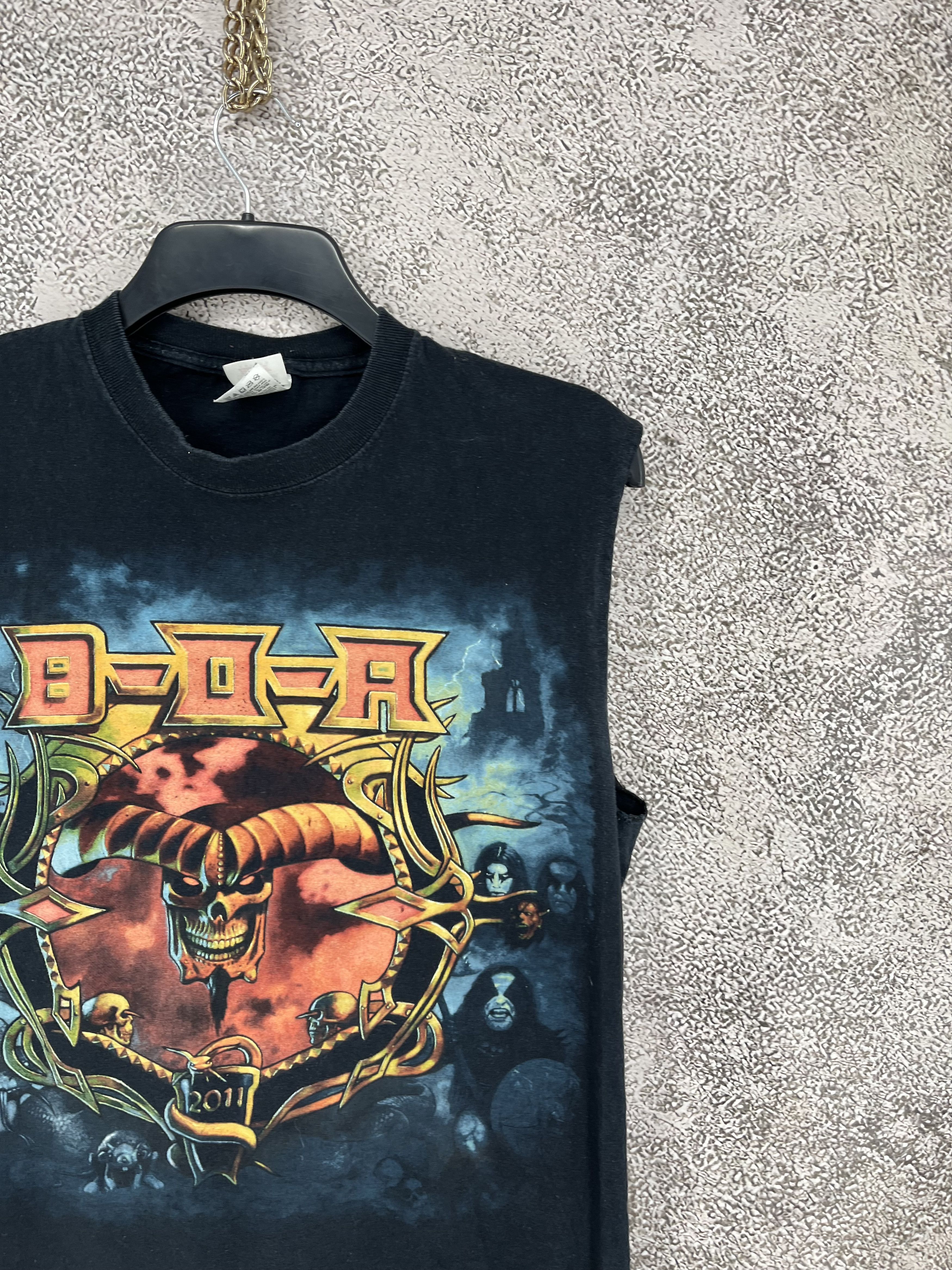 Band Tees DOA Dead On Arrival 2011 Bloodstock Metal Music Top T Shirt Size US M / EU 48-50 / 2 - 5 Thumbnail
