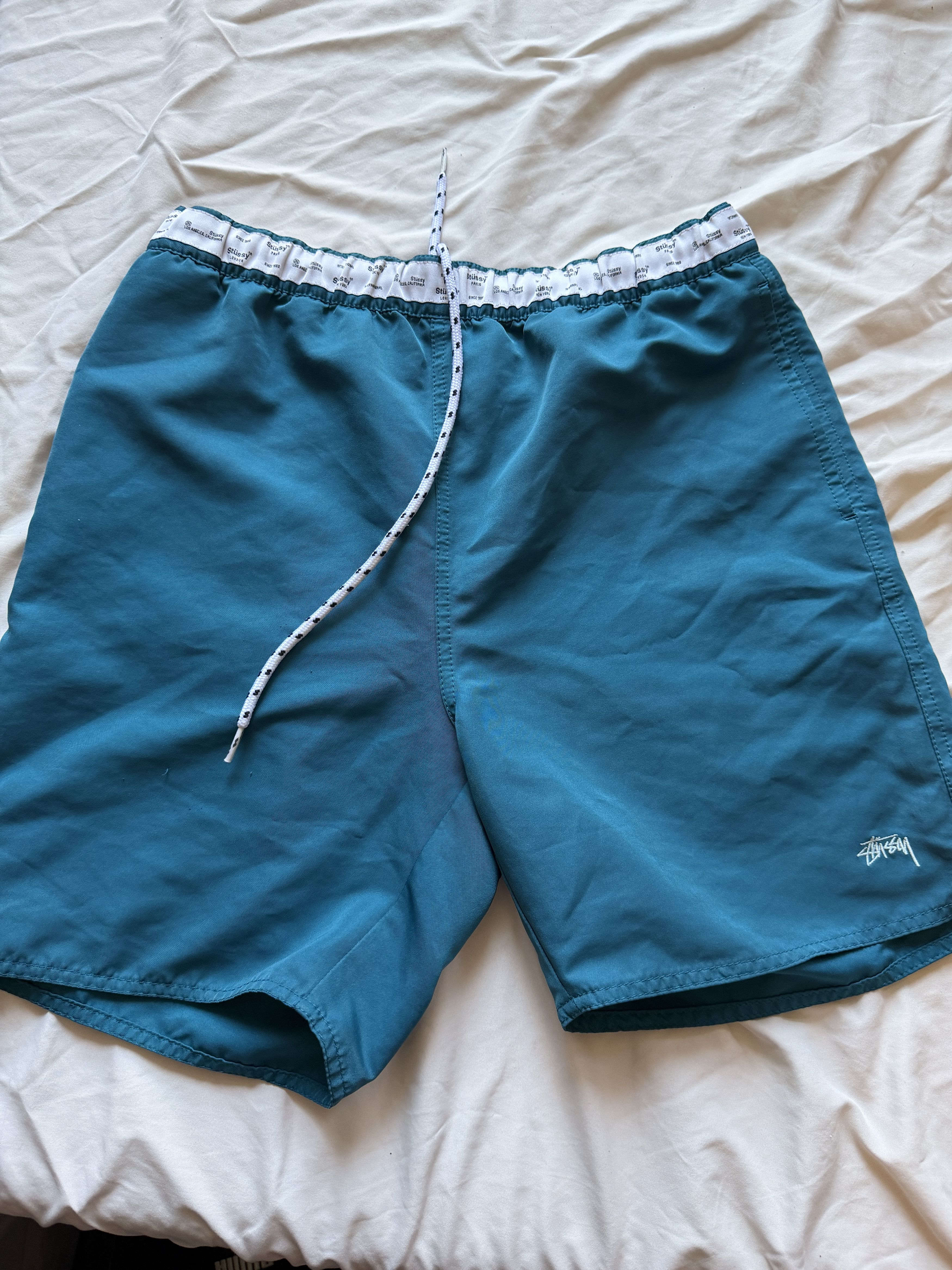 Stussy Stüssy Nylon Swim Shorts Size US 30 / EU 46 - 1 Thumbnail