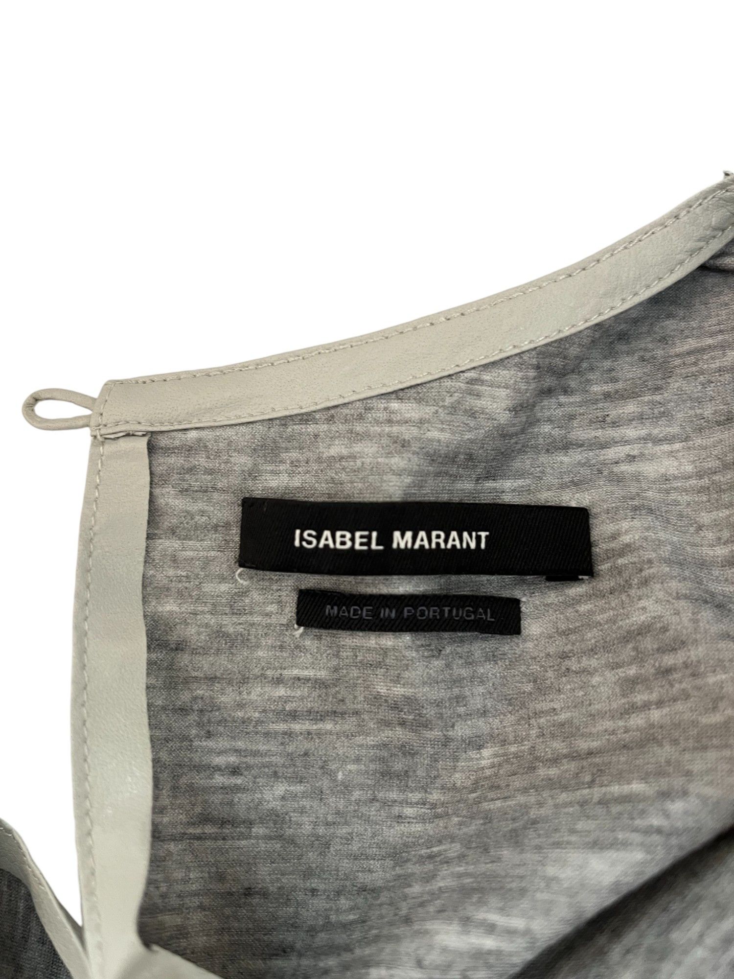 Isabel Marant Light Grey Bat Sleeved Top Size S / US 4 / IT 40 - 3 Thumbnail